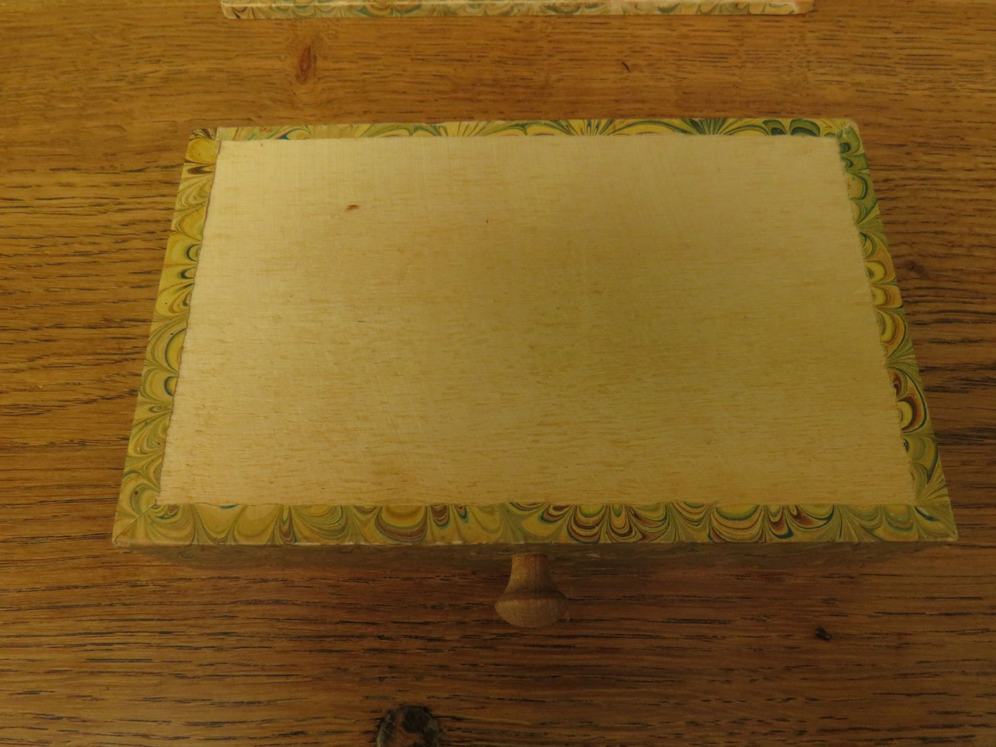 Small Marbled Paper Keepsake Chest