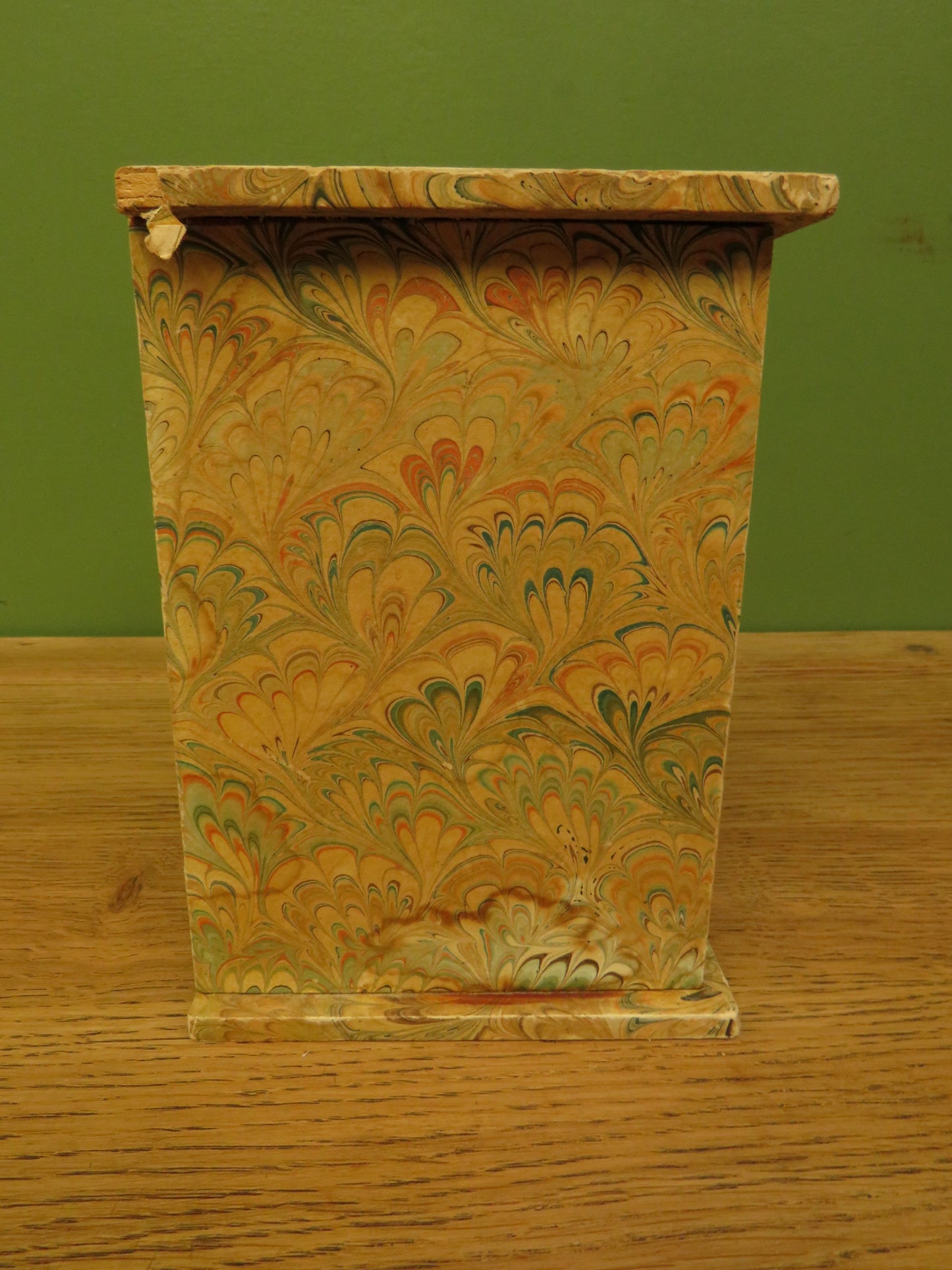 Small Marbled Paper Keepsake Chest