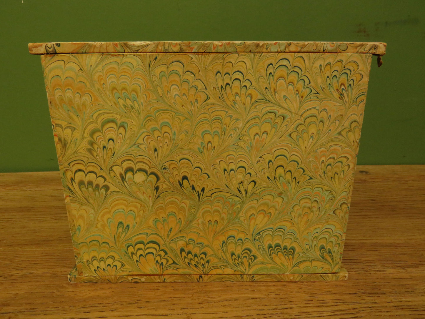 Small Marbled Paper Keepsake Chest