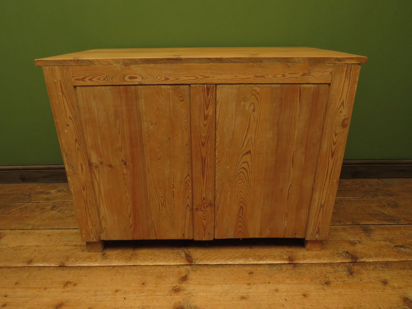 Antique Continental Pitch Pine Chest of Drawers