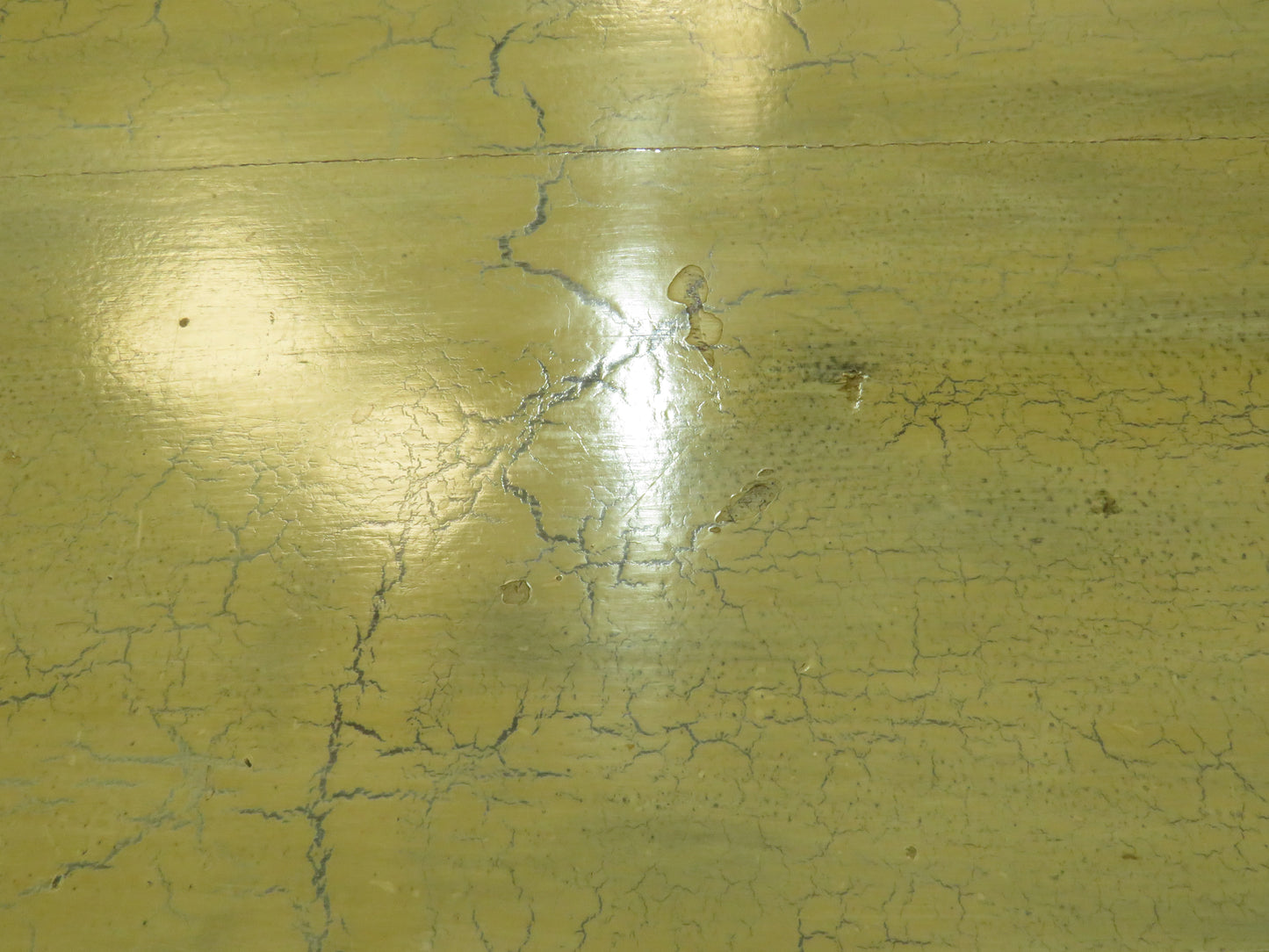 Large Hand Painted Celtic Viking Themed Table owned by Tina Turner