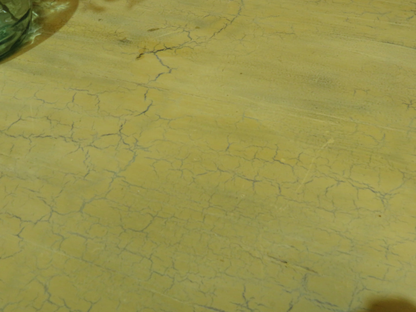 Large Hand Painted Celtic Viking Themed Table owned by Tina Turner