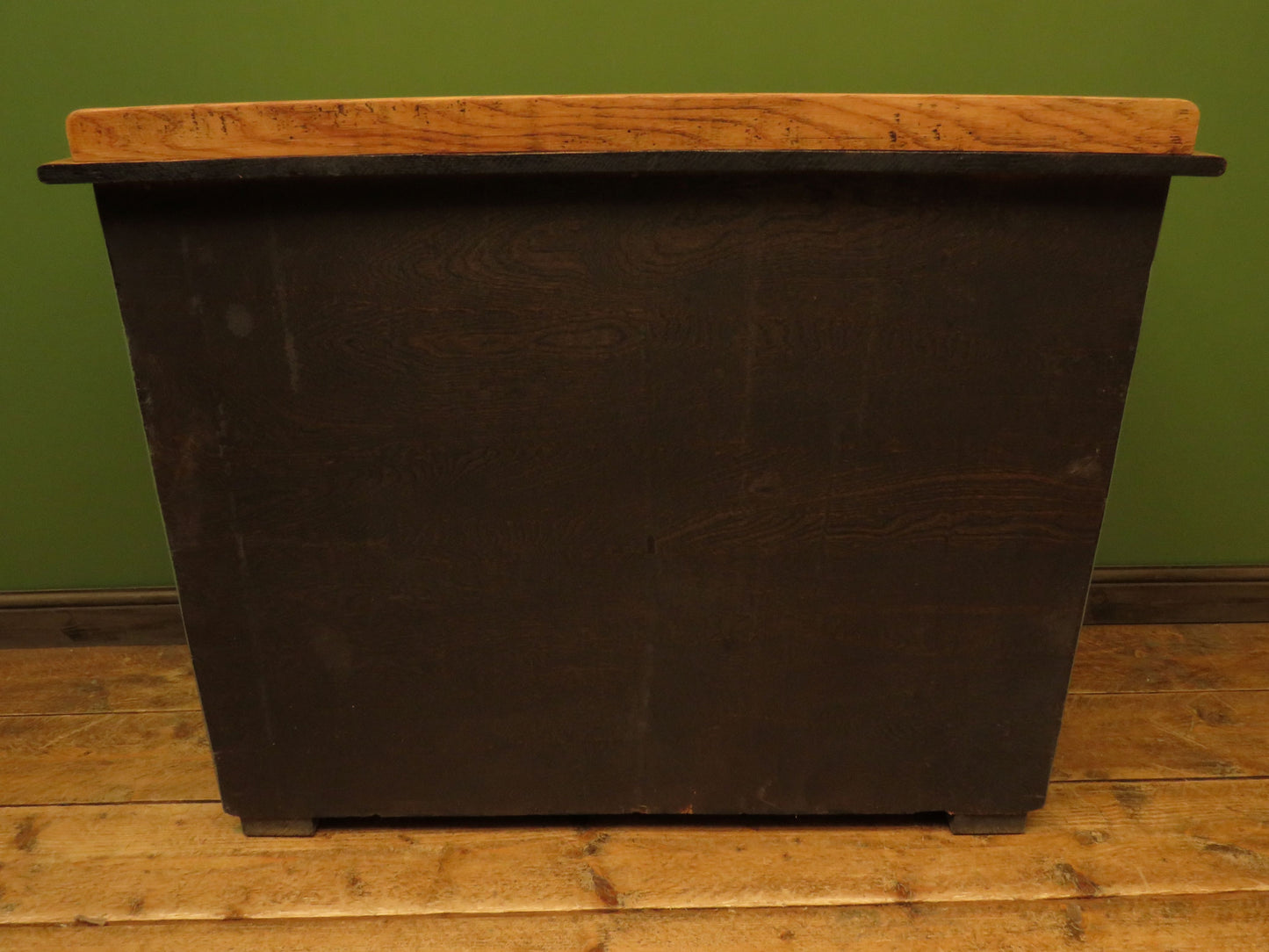 1950s Miami Inspired Dusky Blue Sideboard with Stripped Top