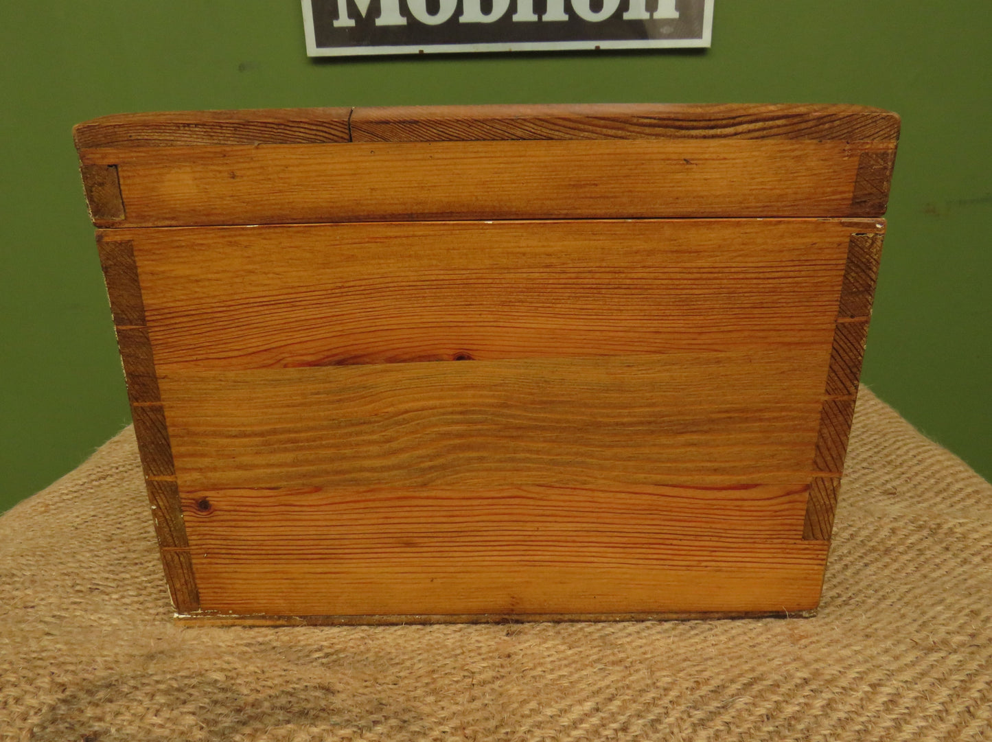 Antique Swedish Sugar Cutting Box with Internal Cutter