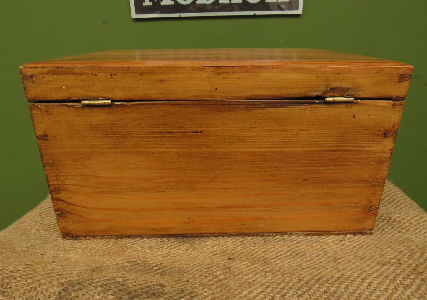 Antique Swedish Sugar Cutting Box with Internal Cutter