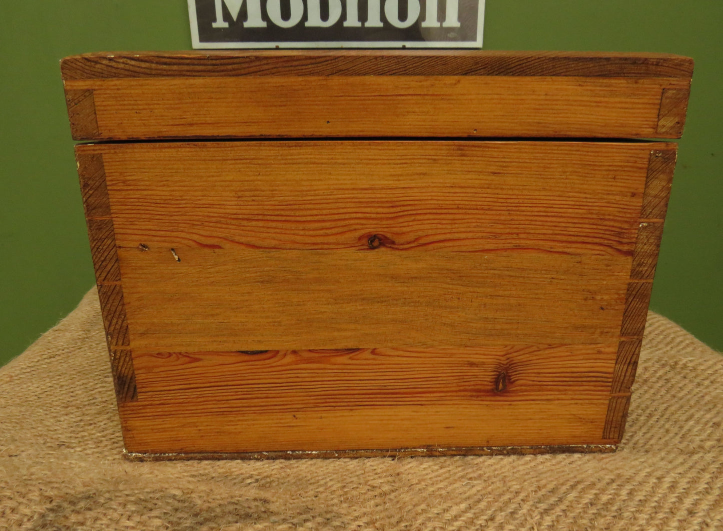 Antique Swedish Sugar Cutting Box with Internal Cutter