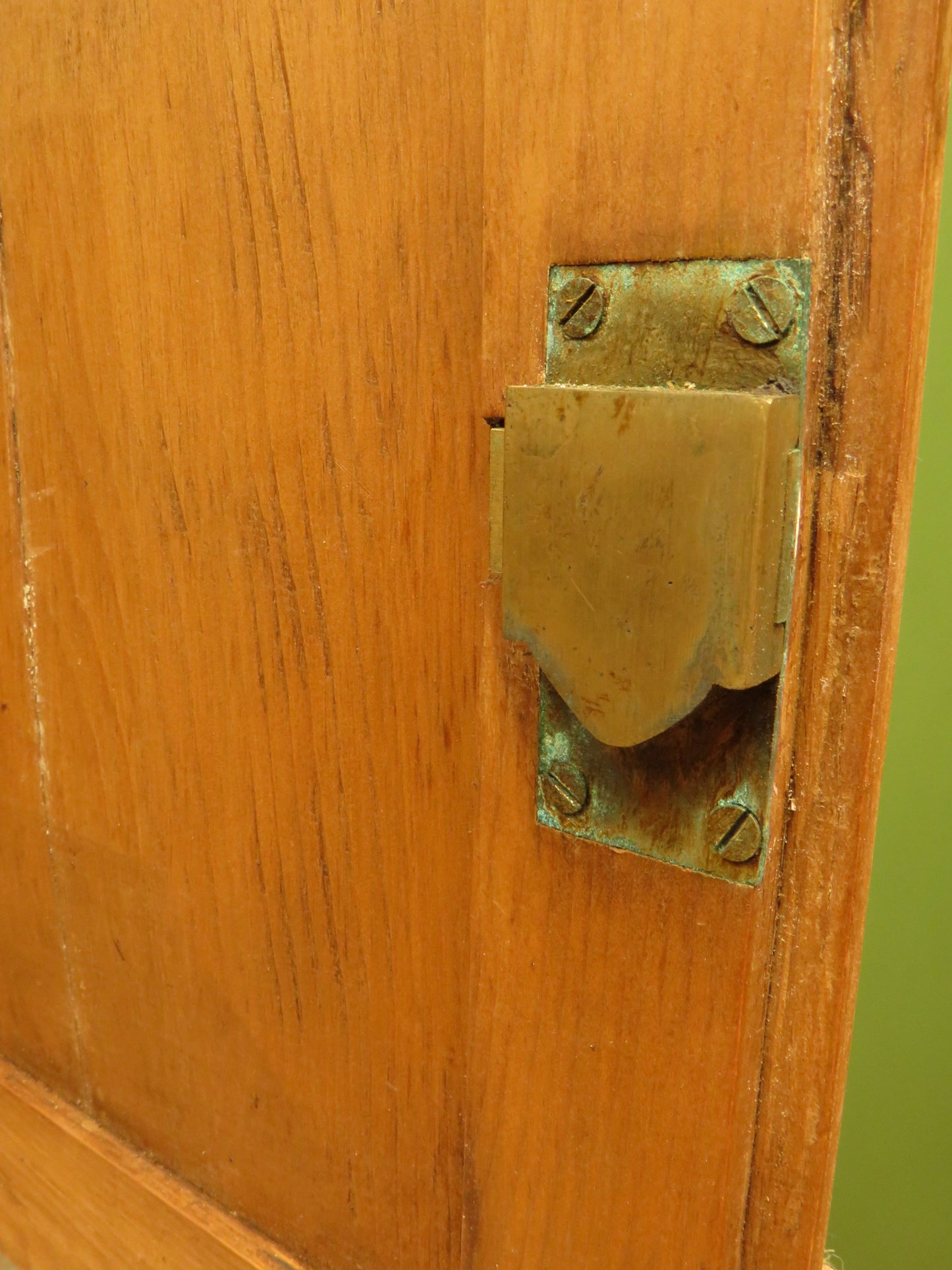 Small Antique Pine Pigeon Hole Cabinet