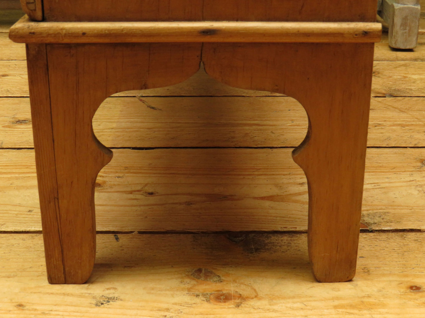 Small Antique Pine Pigeon Hole Cabinet