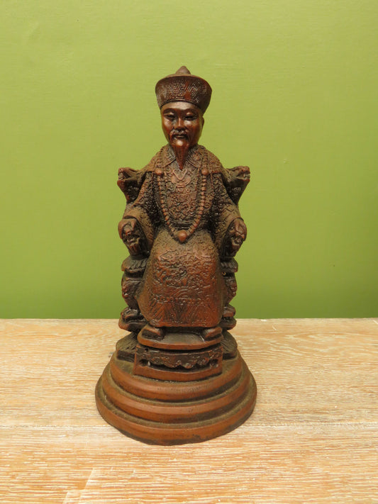 Resin Chinese Emperor Figure