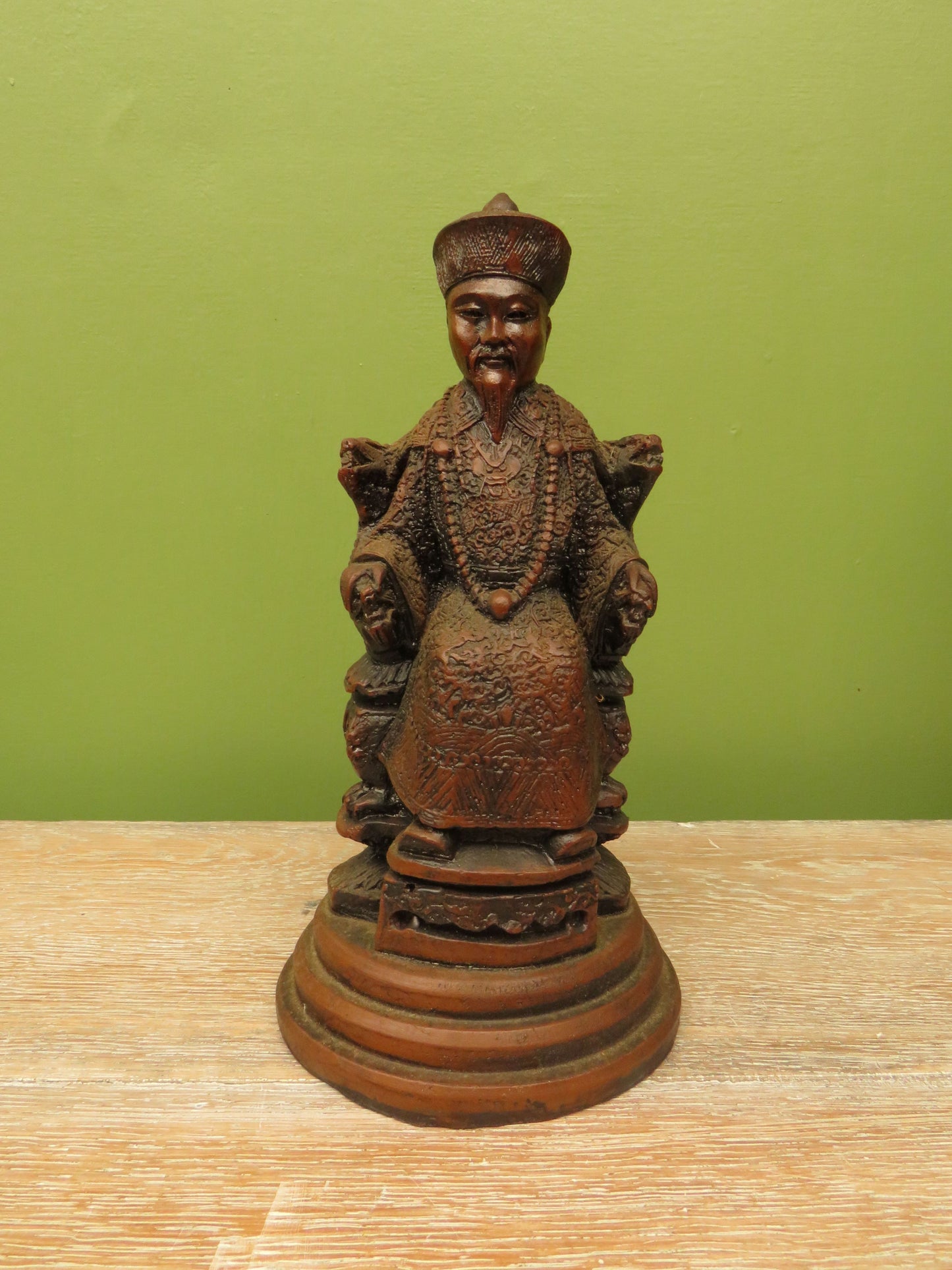 Resin Chinese Emperor Figure