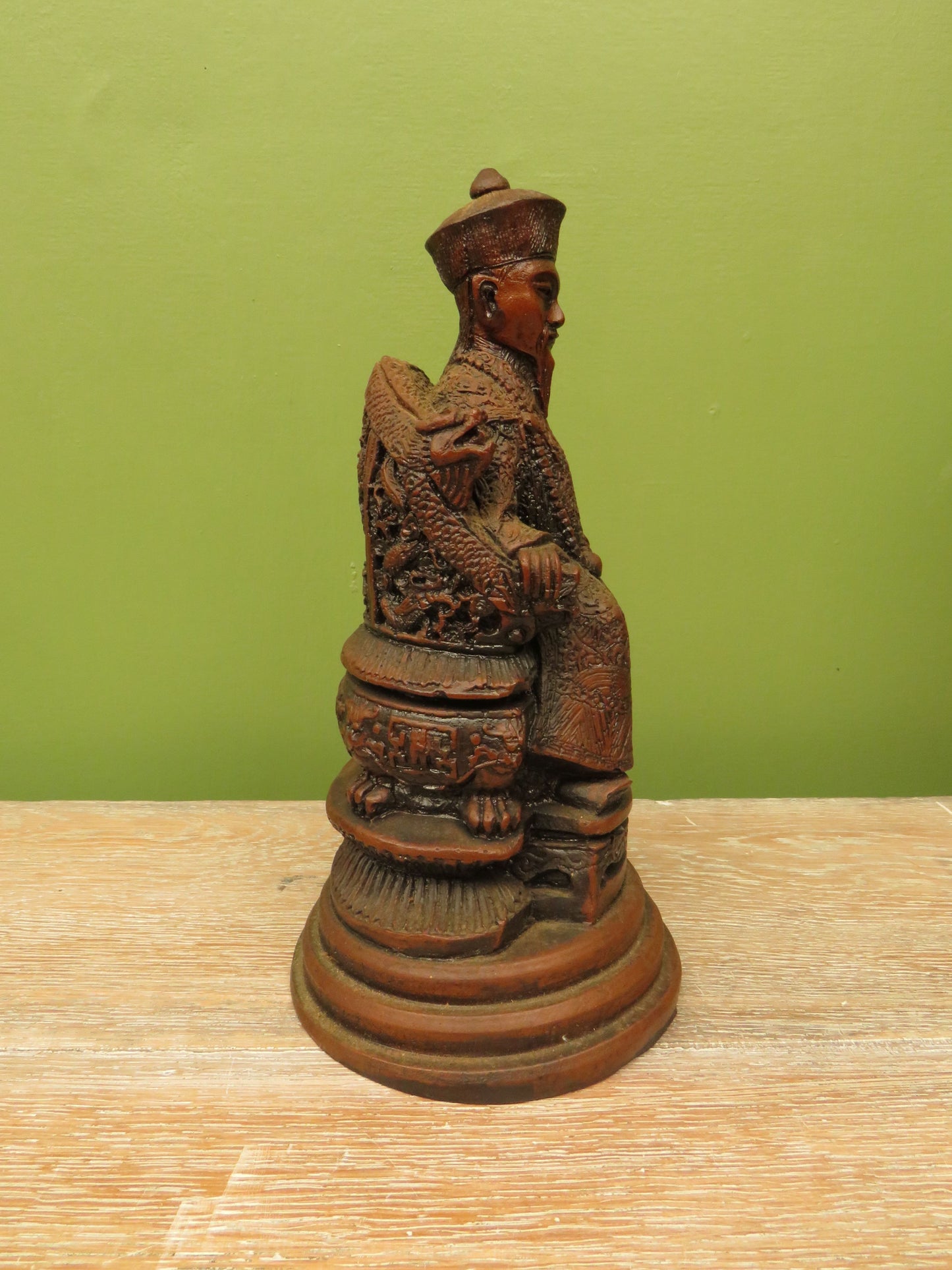 Resin Chinese Emperor Figure