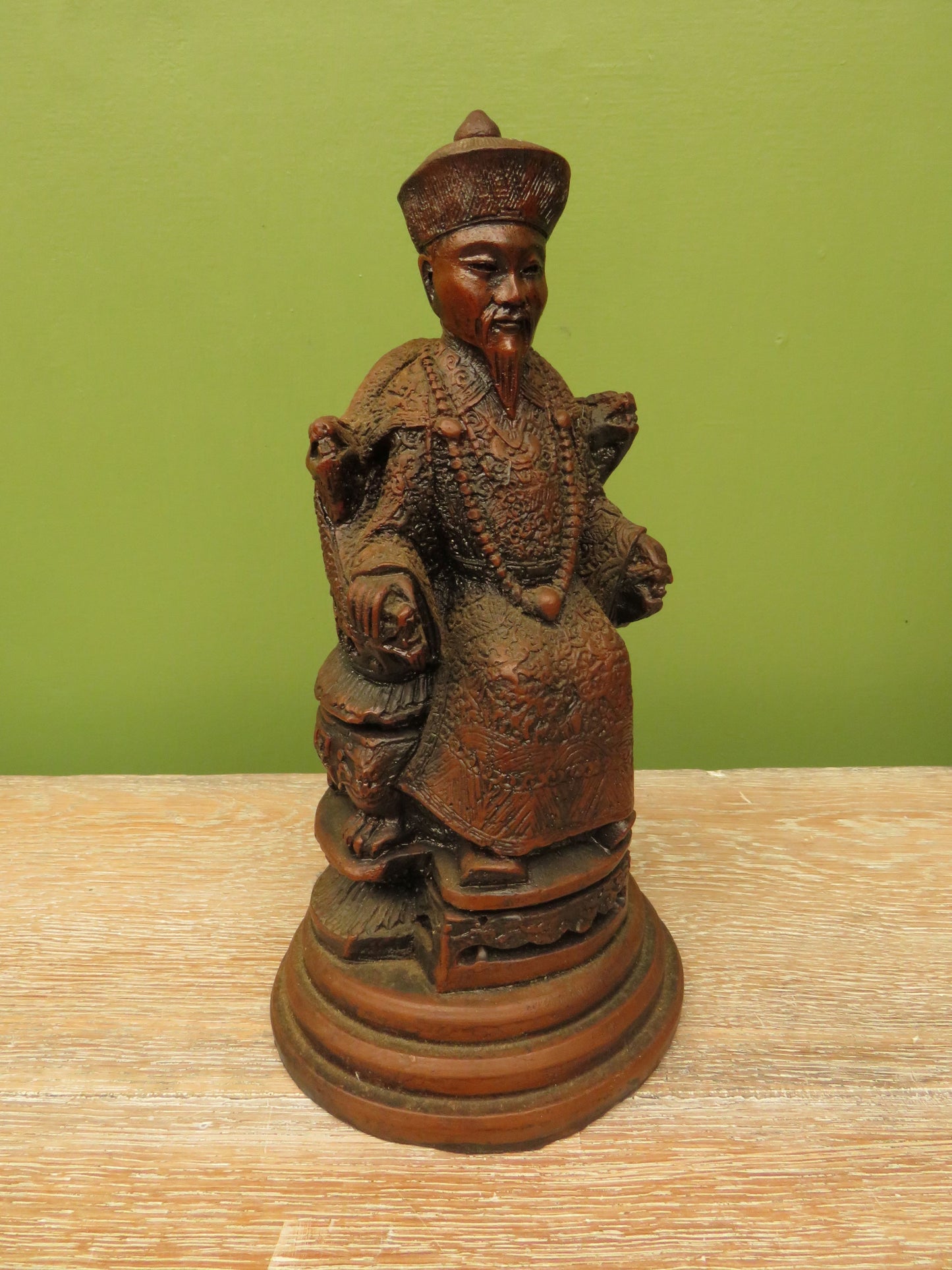 Resin Chinese Emperor Figure