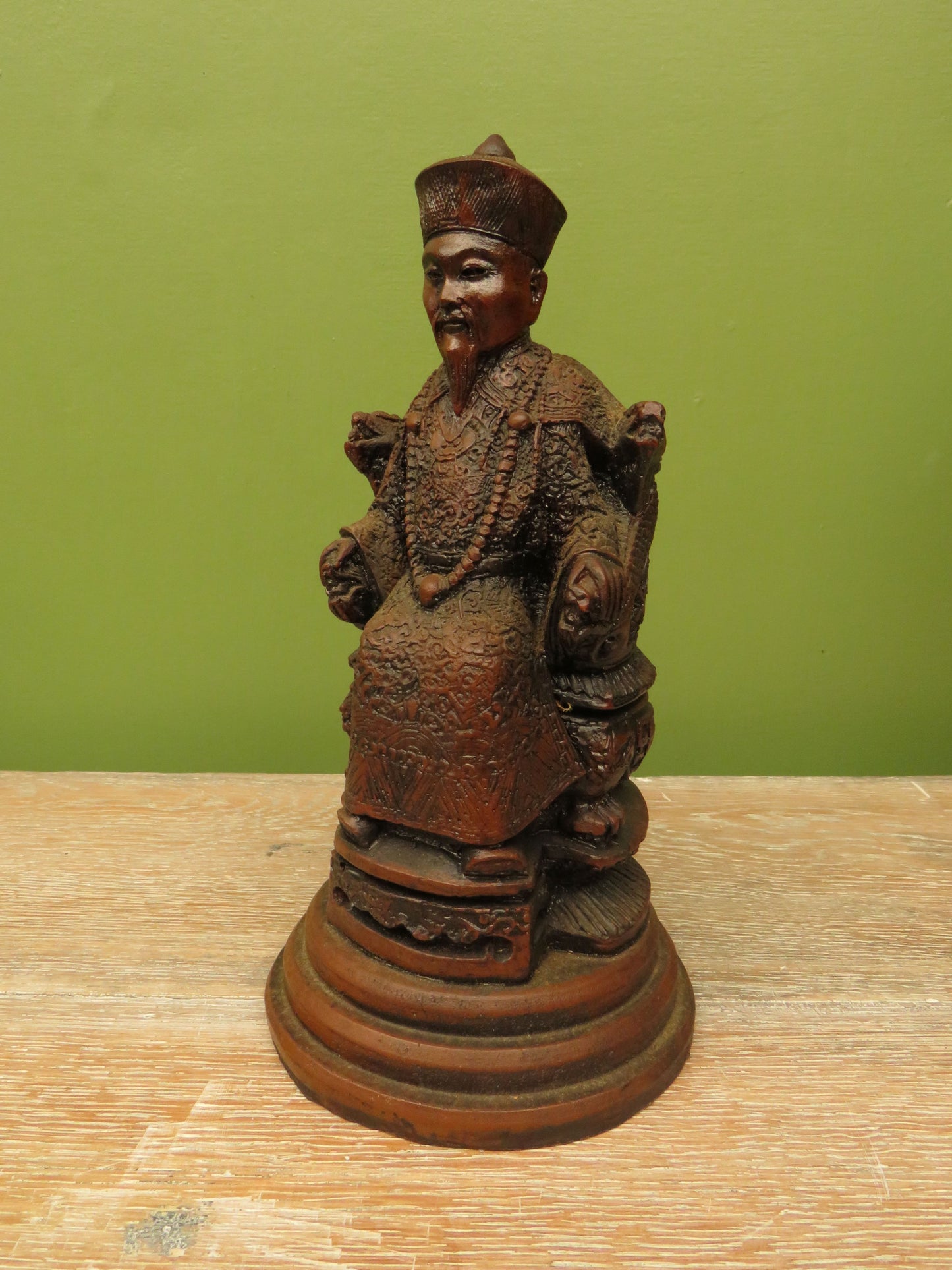 Resin Chinese Emperor Figure