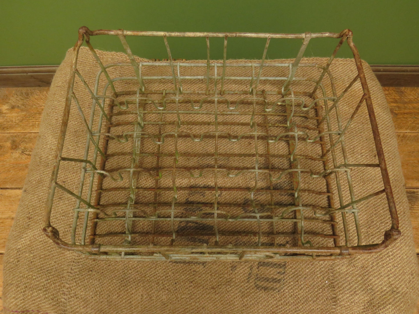 Paignton Dairy Galvanised Milk Crate Sink Drainer