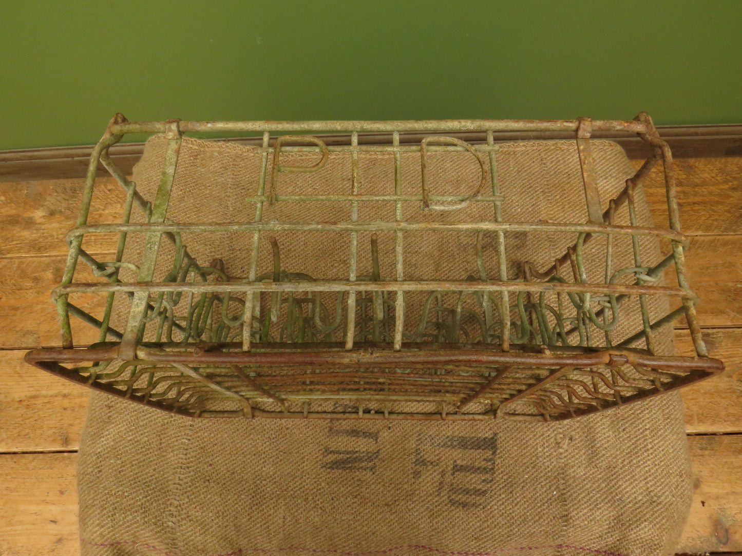 Paignton Dairy Galvanised Milk Crate Sink Drainer