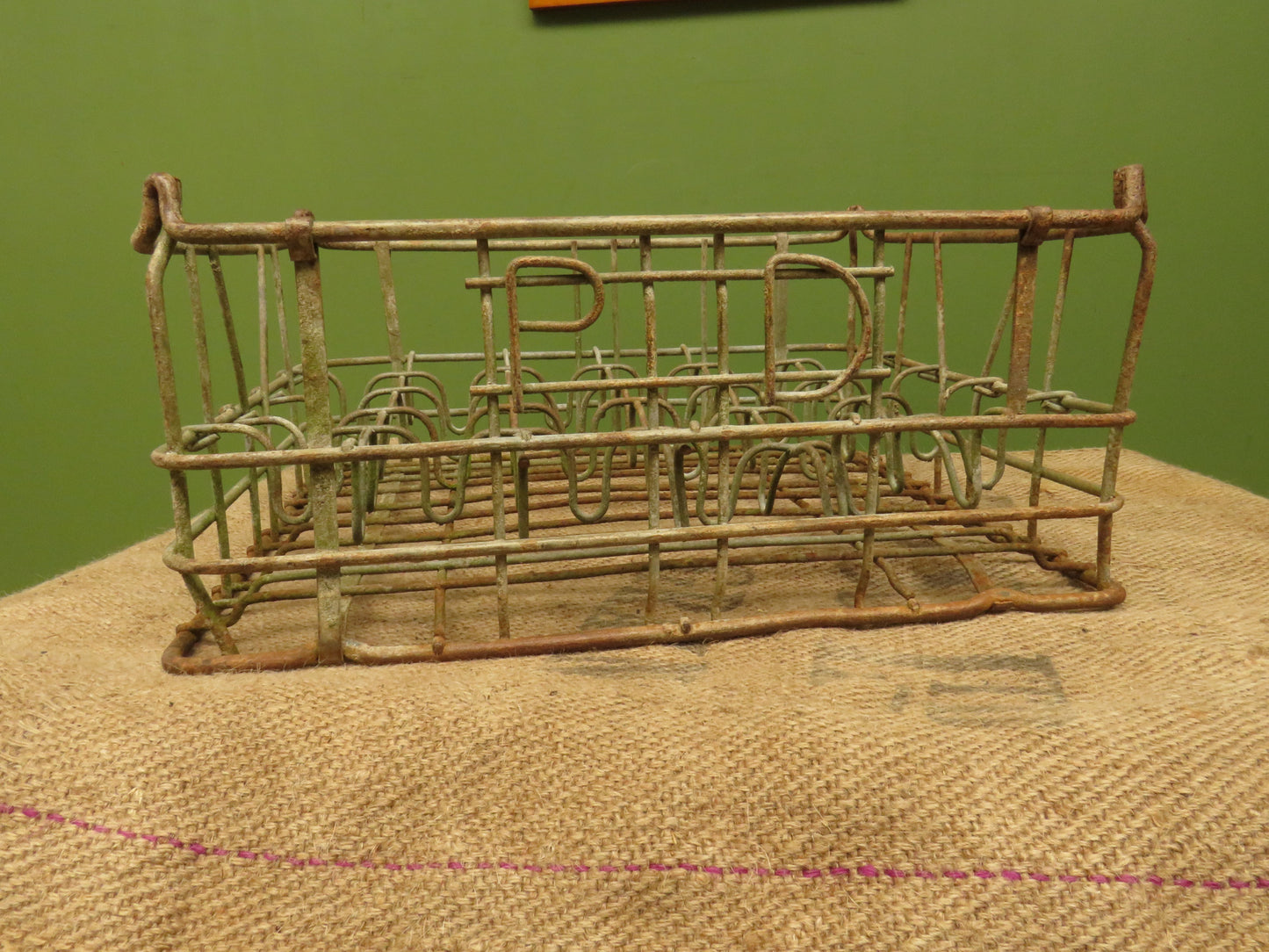 Paignton Dairy Galvanised Milk Crate Sink Drainer