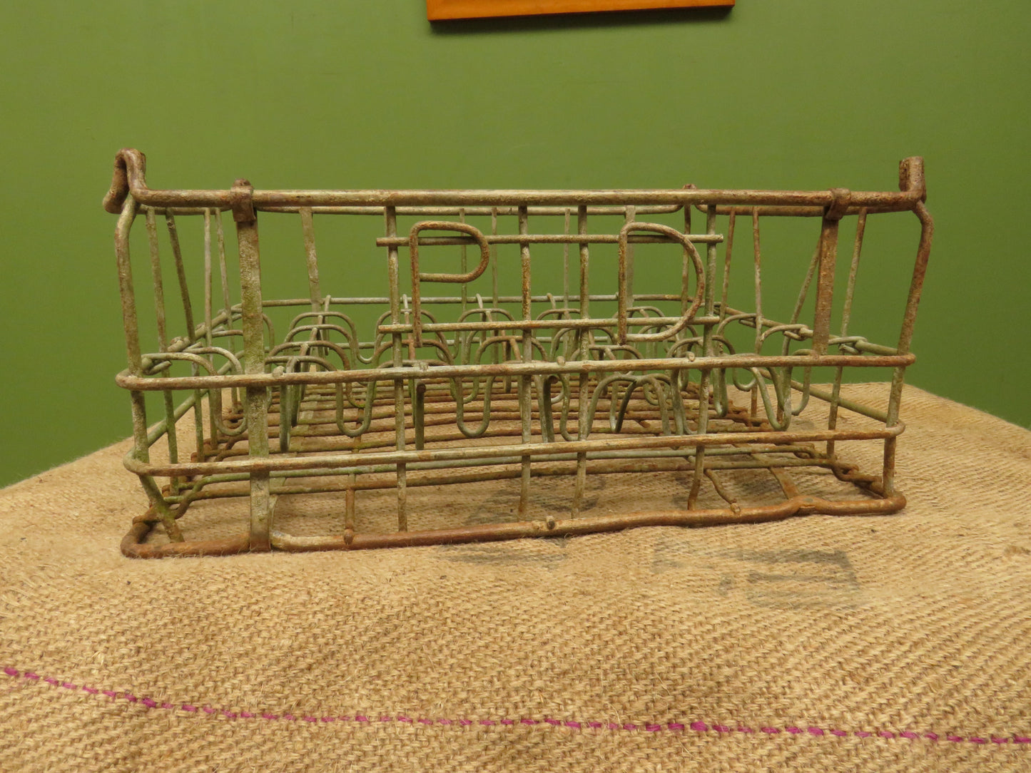Paignton Dairy Galvanised Milk Crate Sink Drainer