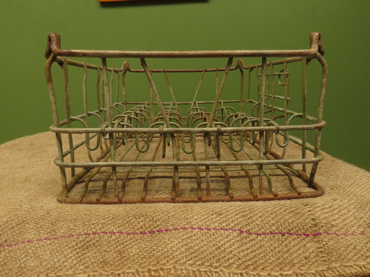 Paignton Dairy Galvanised Milk Crate Sink Drainer