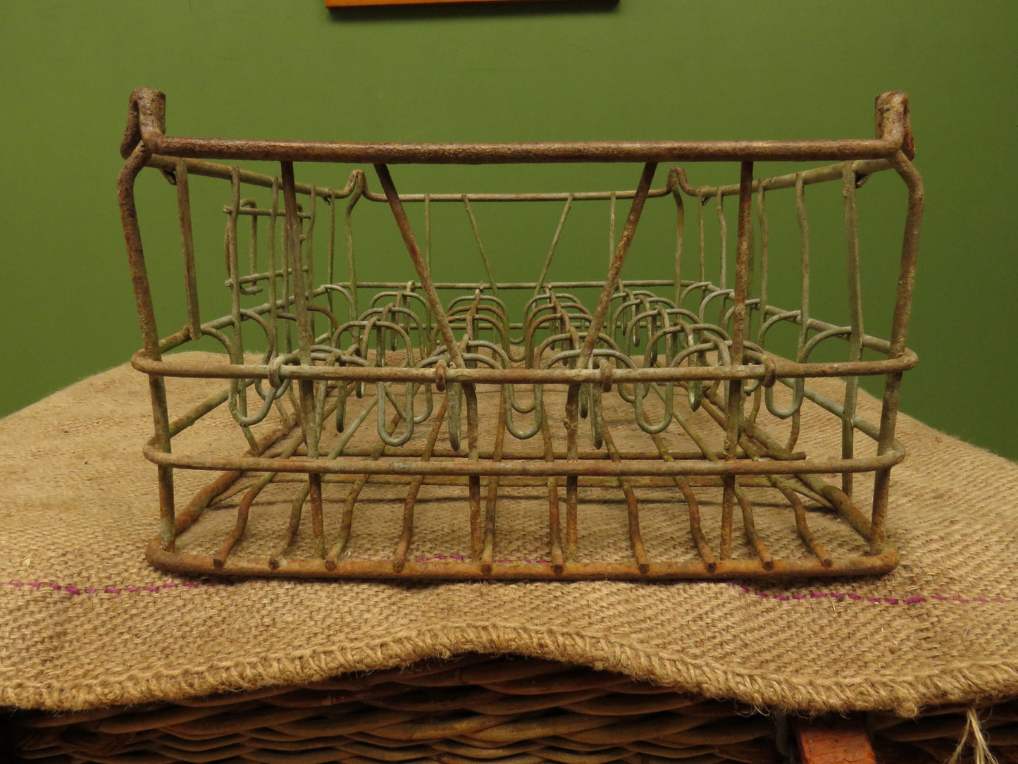 Paignton Dairy Galvanised Milk Crate Sink Drainer