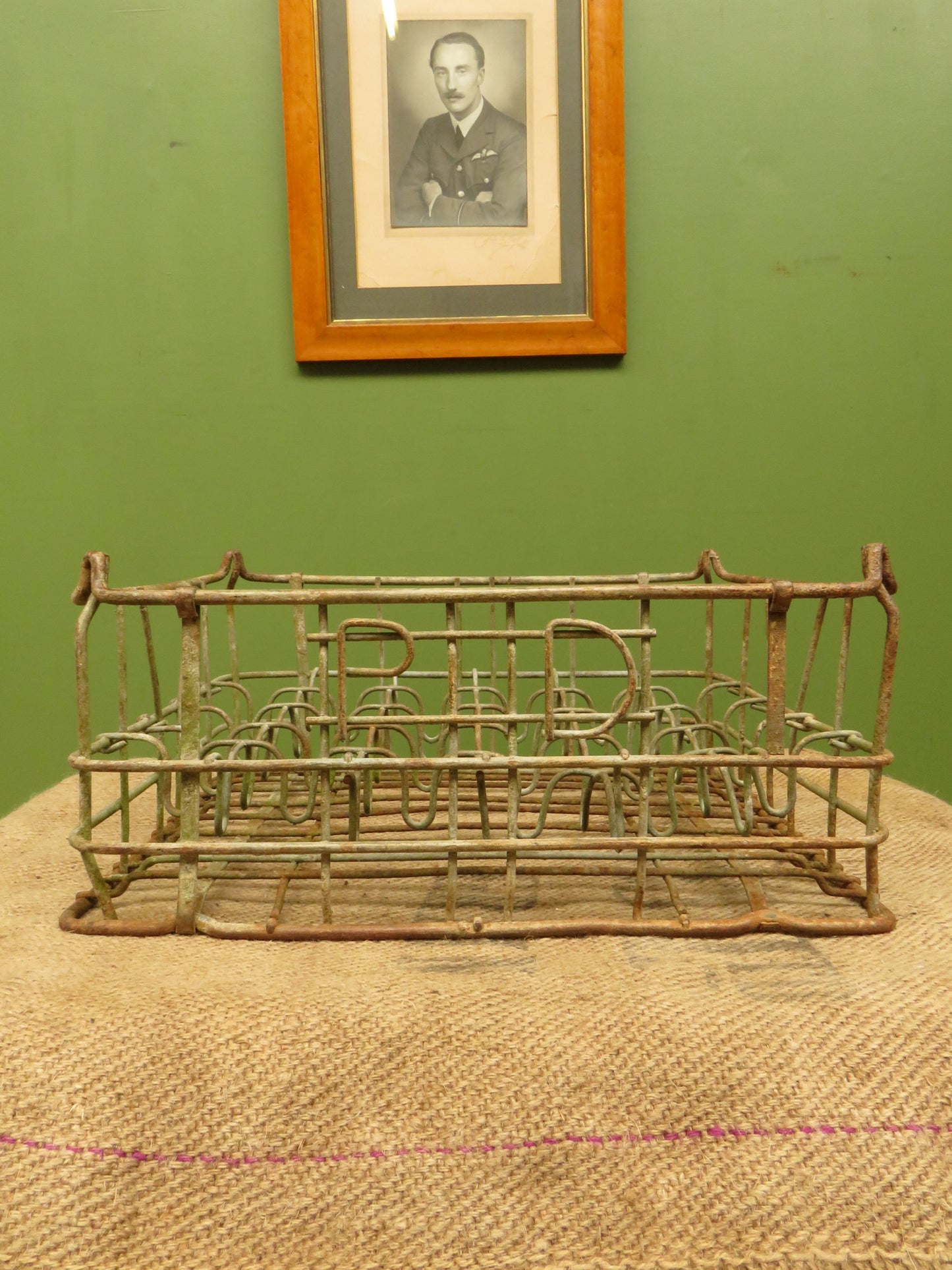 Paignton Dairy Galvanised Milk Crate Sink Drainer
