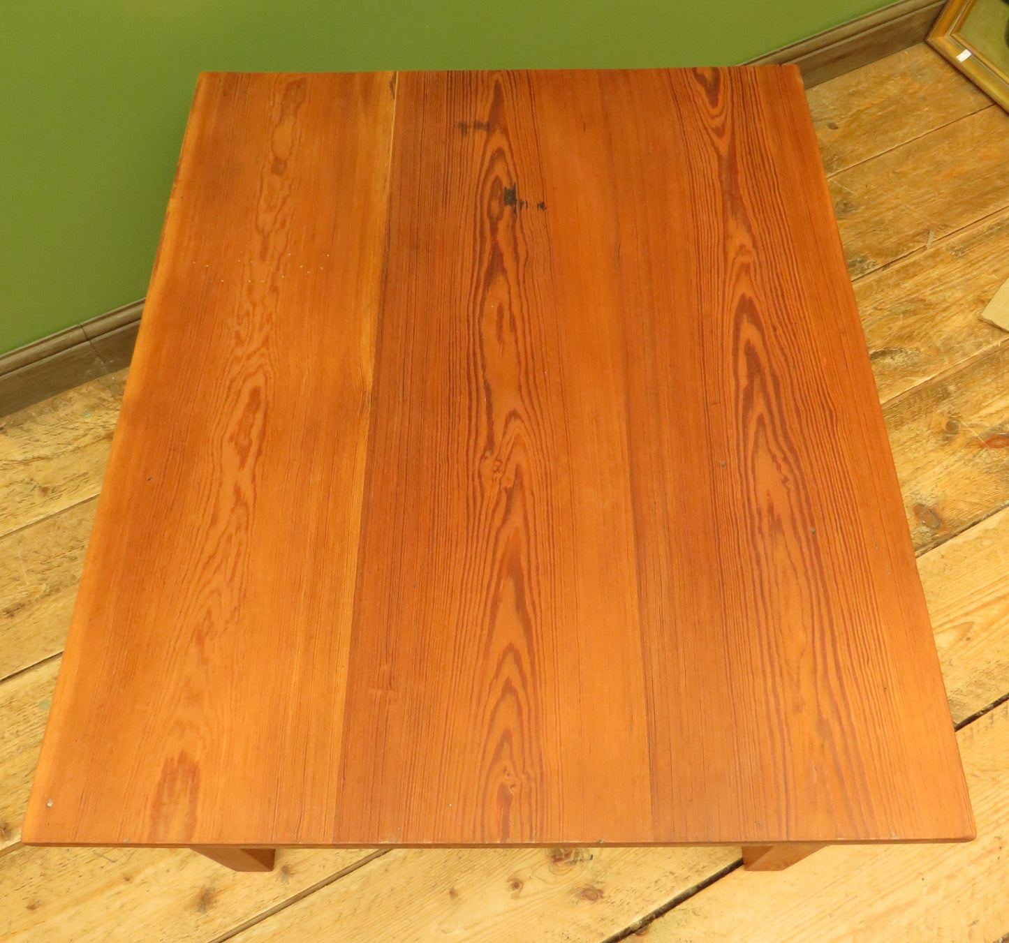Old Pine Coffee Table with Drawer