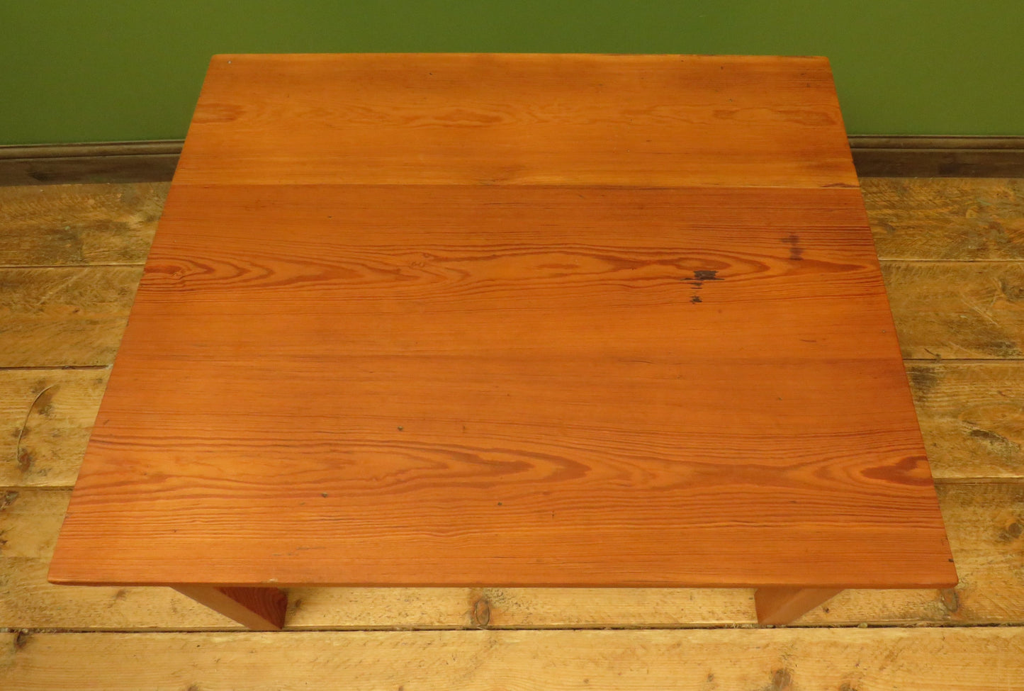 Old Pine Coffee Table with Drawer