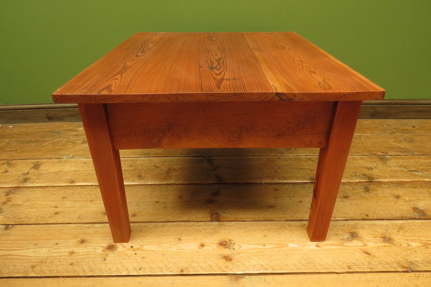 Old Pine Coffee Table with Drawer