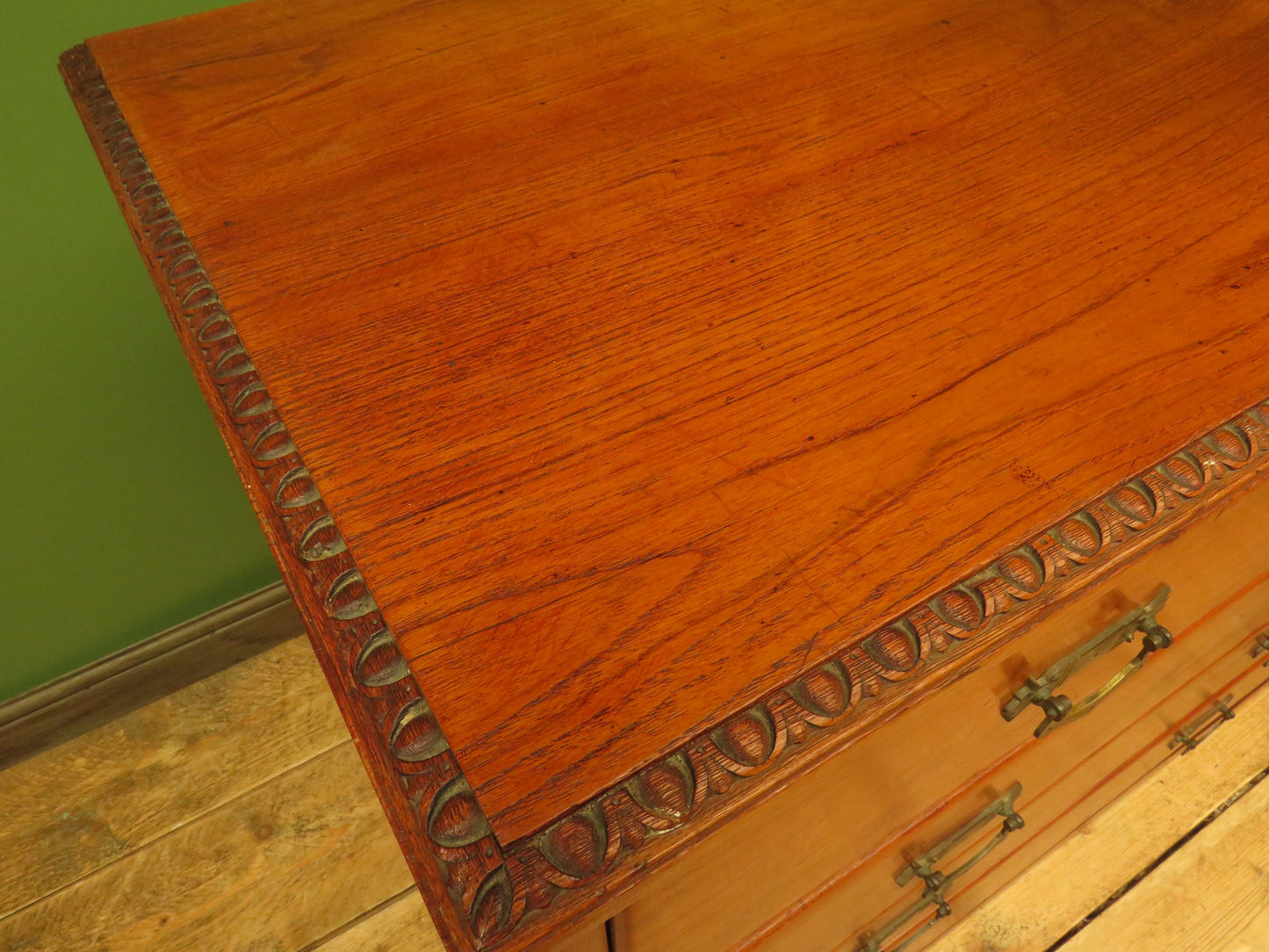 Antique Camphor Wood Chest of Drawers