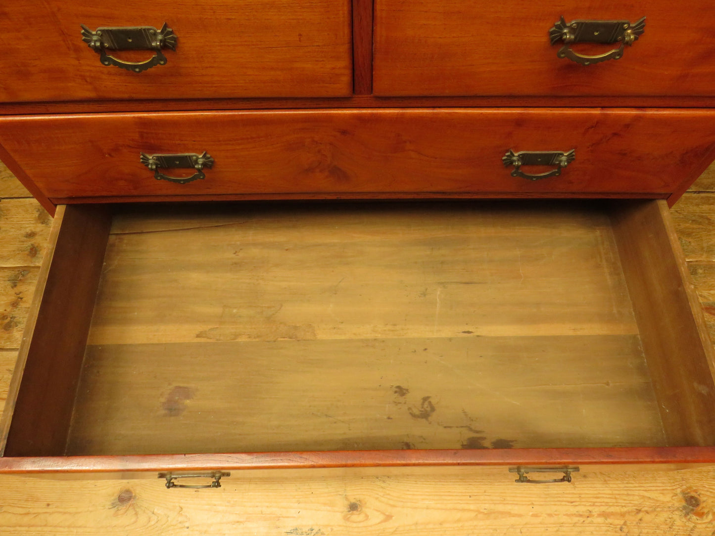Antique Camphor Wood Chest of Drawers