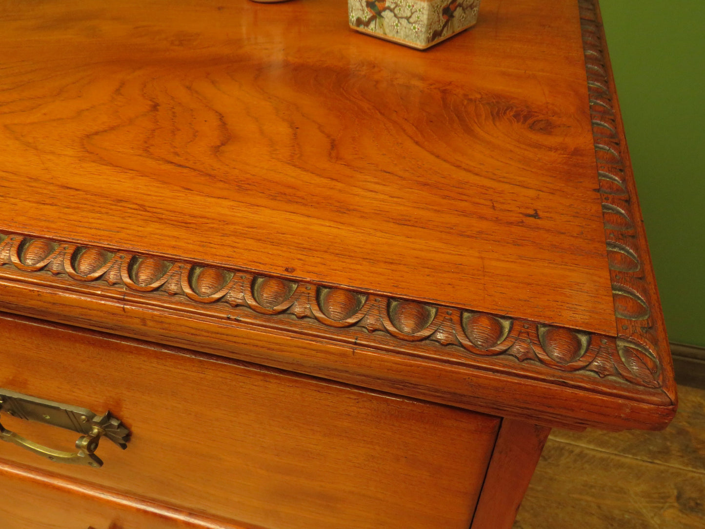 Antique Camphor Wood Chest of Drawers