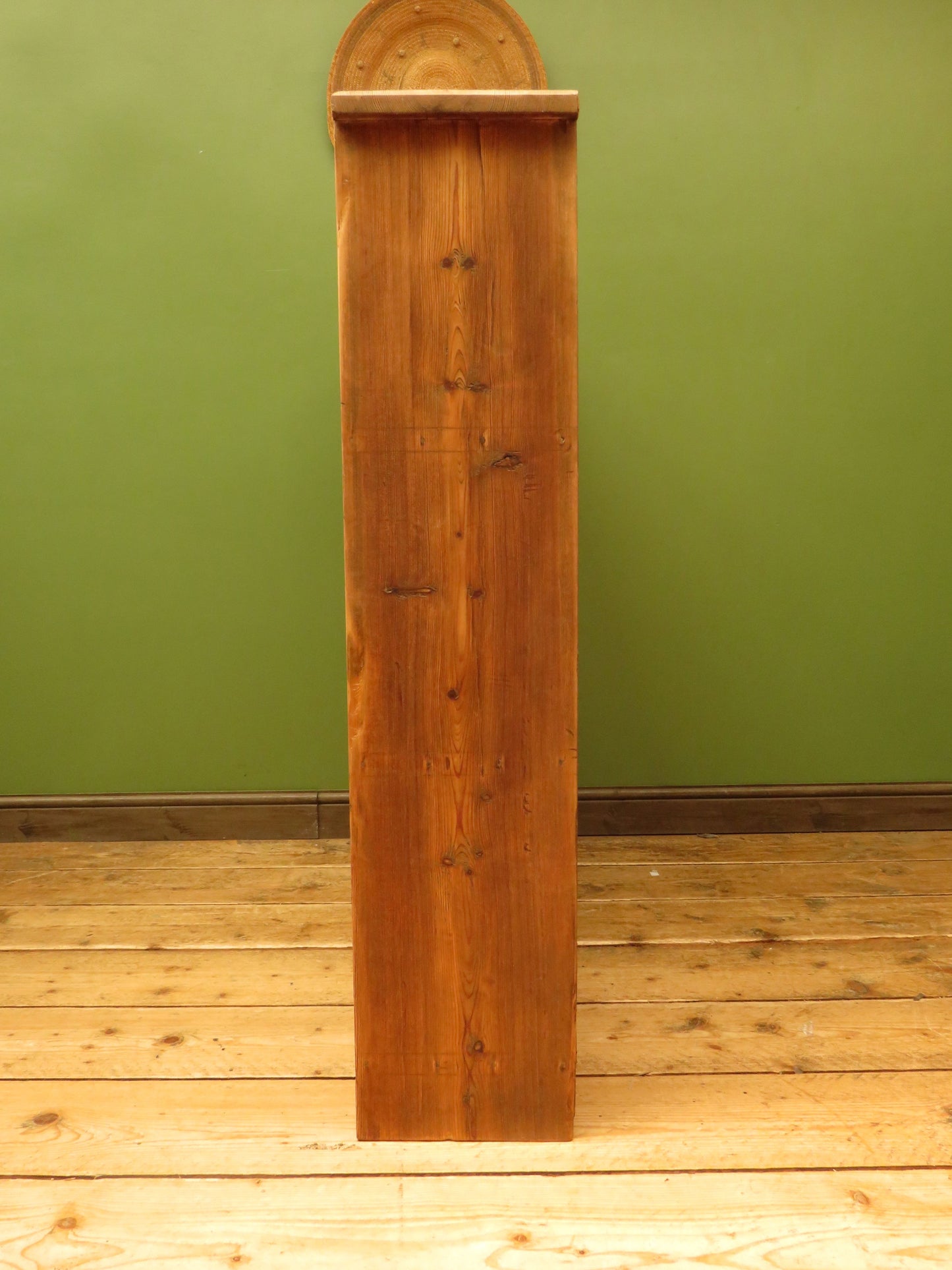 Rustic Pine Book Shelf Unit