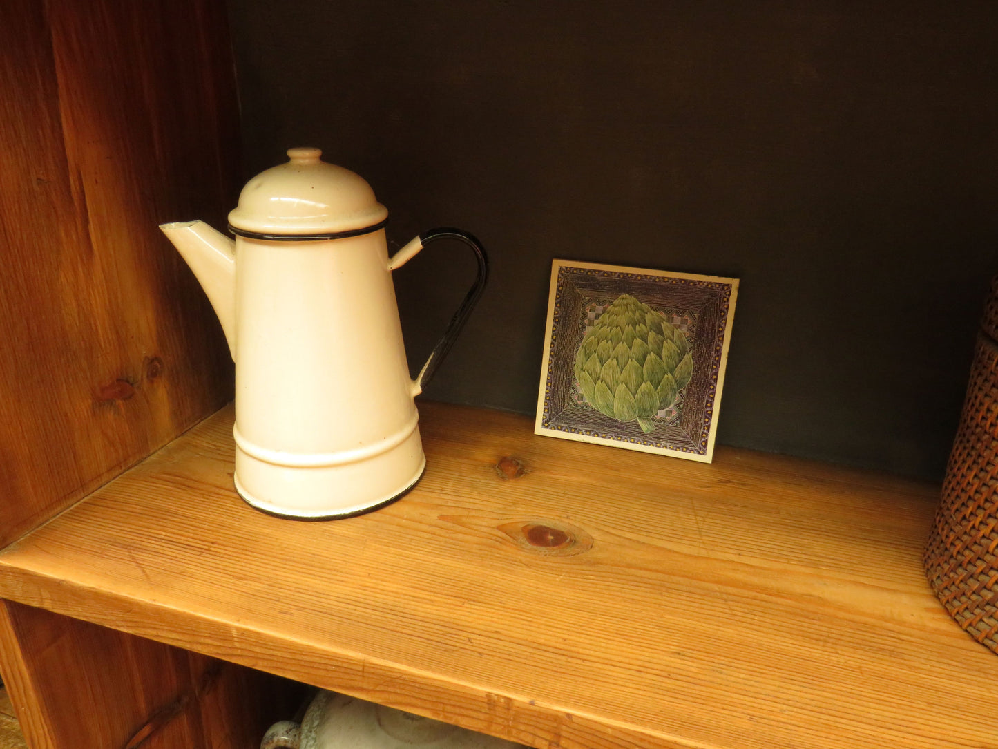 Rustic Pine Book Shelf Unit