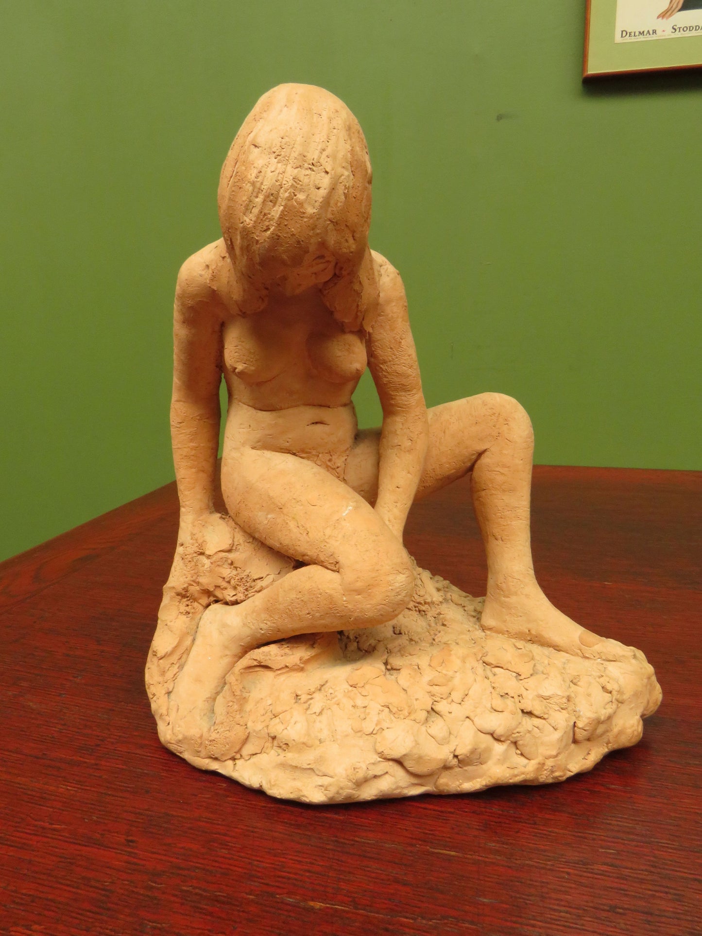 Terracotta Nude Sculpture by Eric Penny