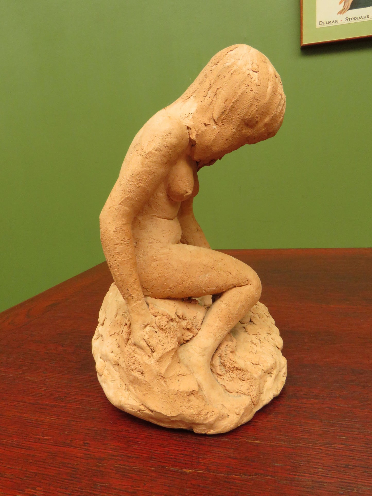 Terracotta Nude Sculpture by Eric Penny