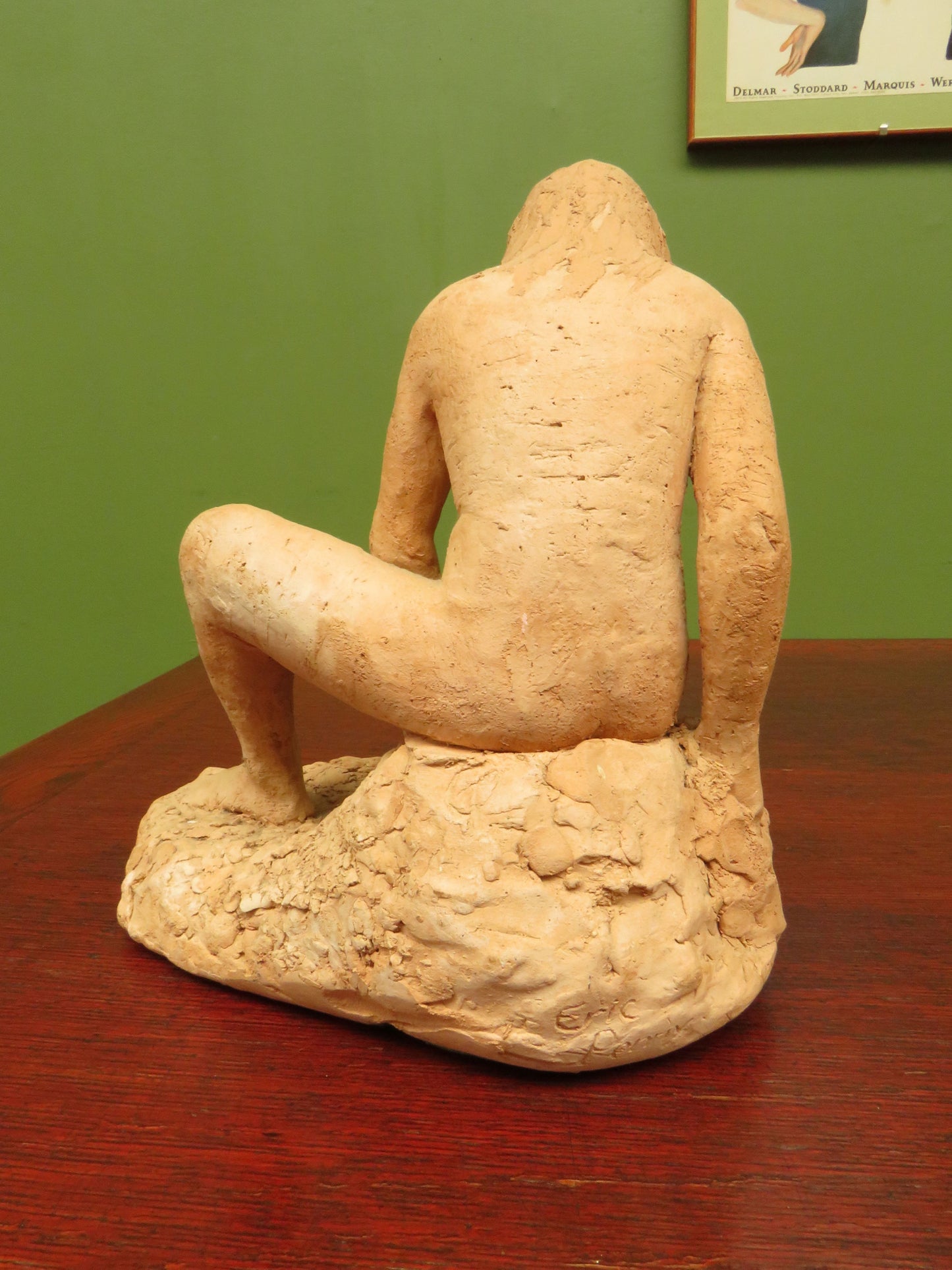 Terracotta Nude Sculpture by Eric Penny