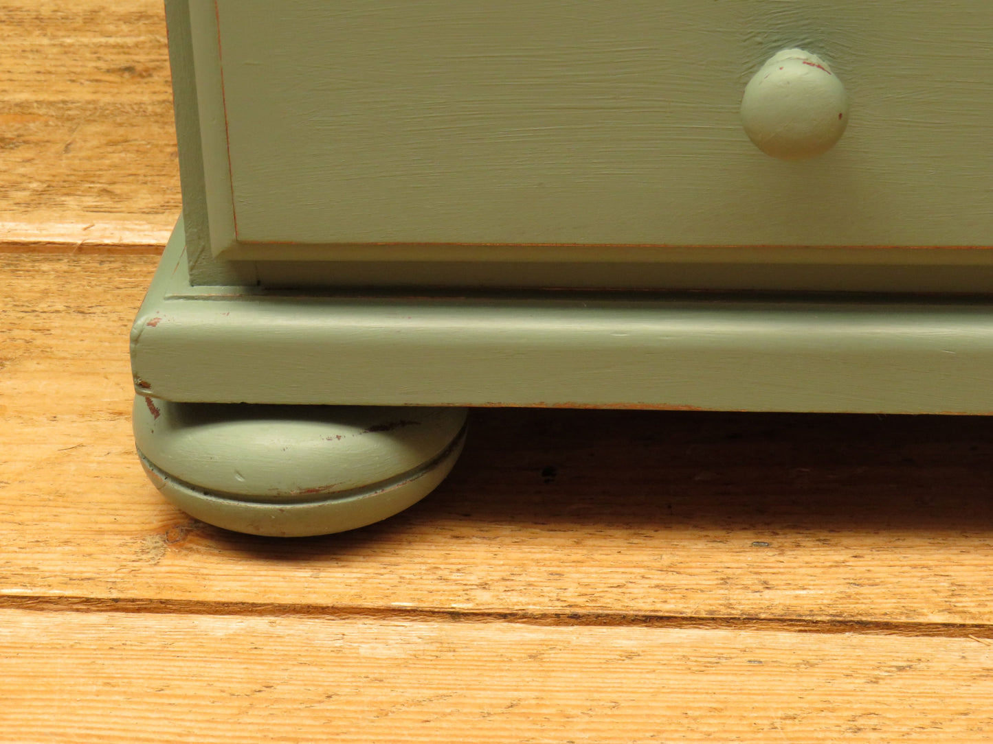 Green Painted Davenport Bureau Desk