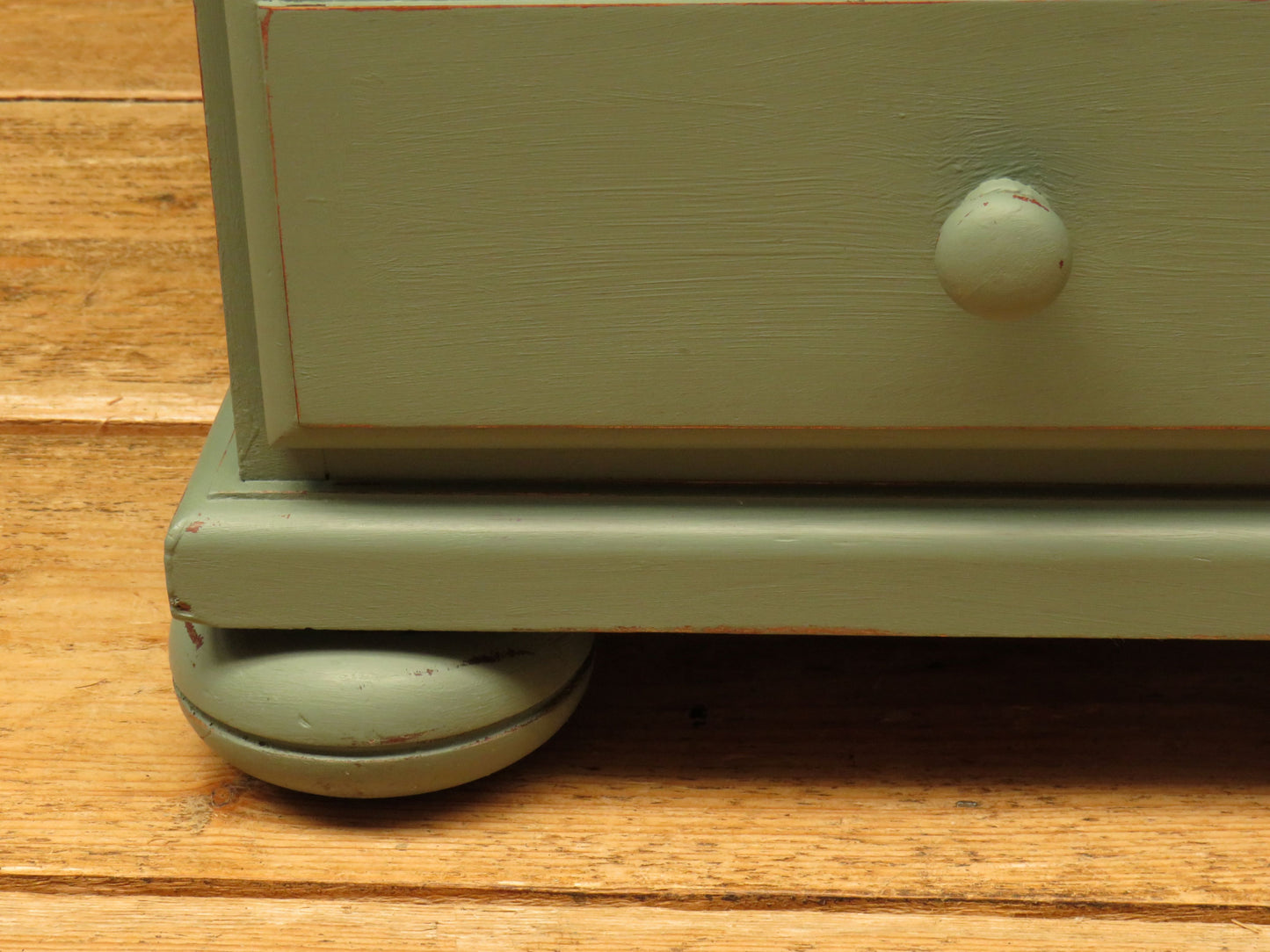 Green Painted Davenport Bureau Desk