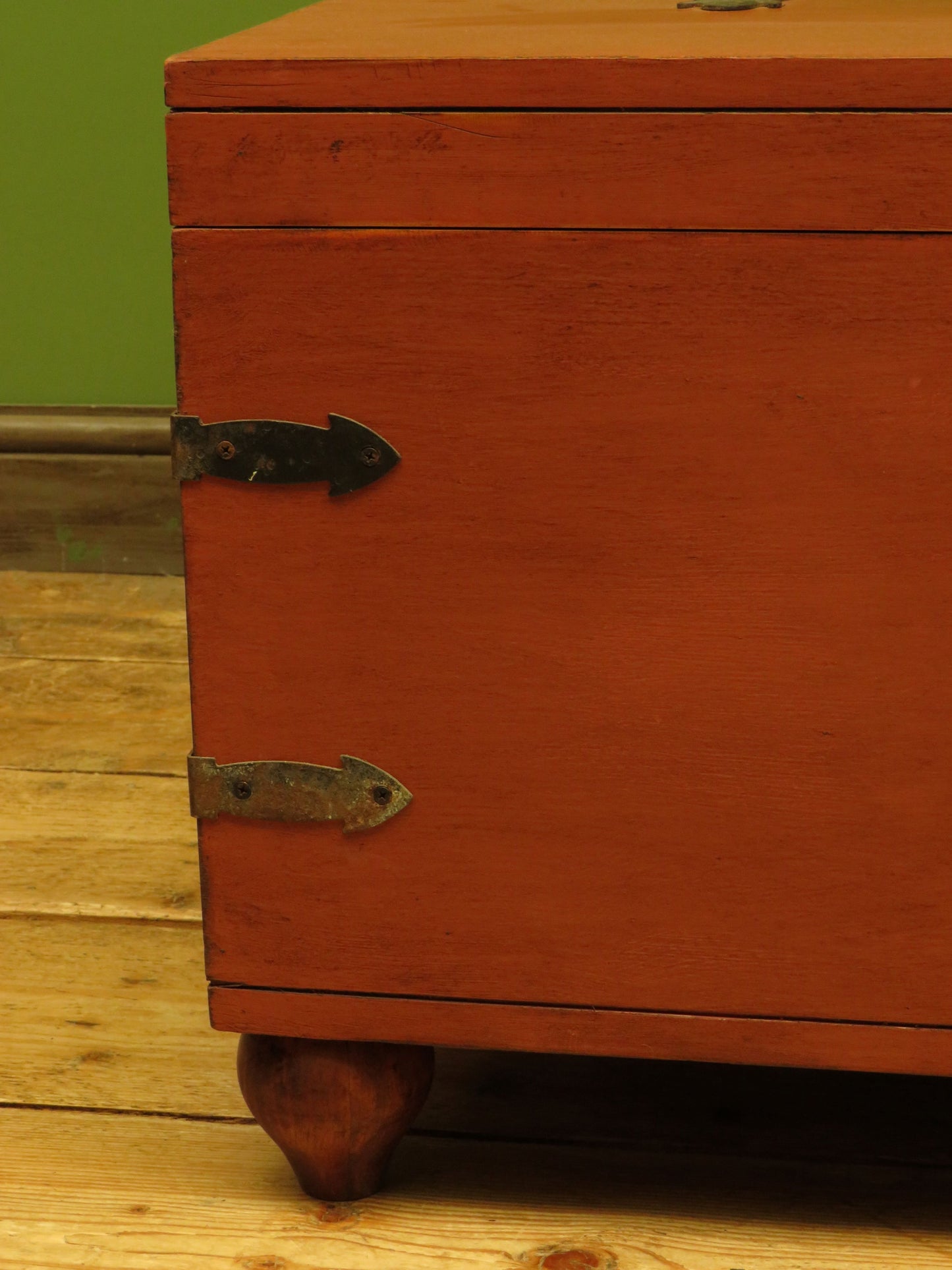 Bohemian Painted Storage Coffee Table Chest