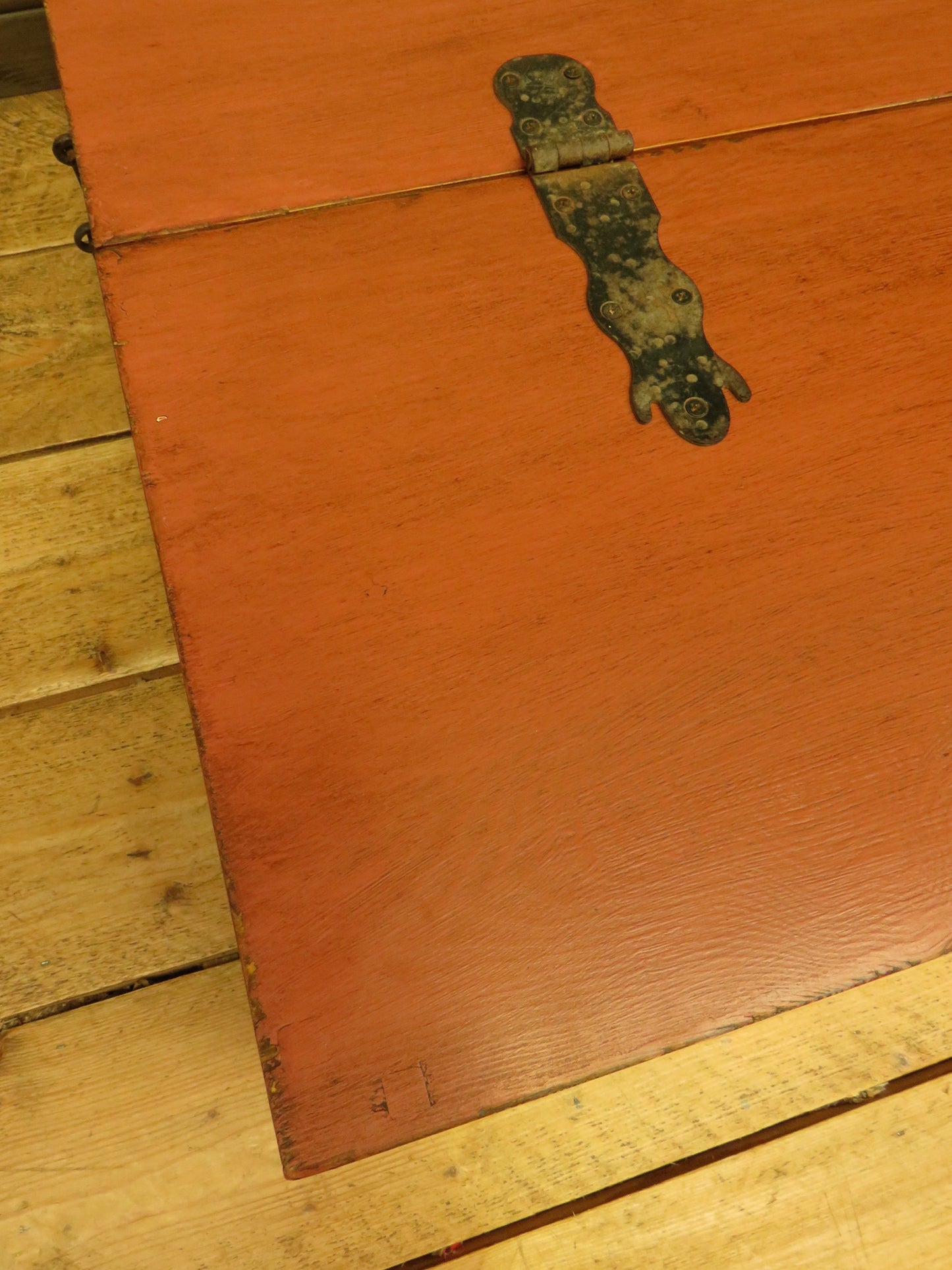 Bohemian Painted Storage Coffee Table Chest