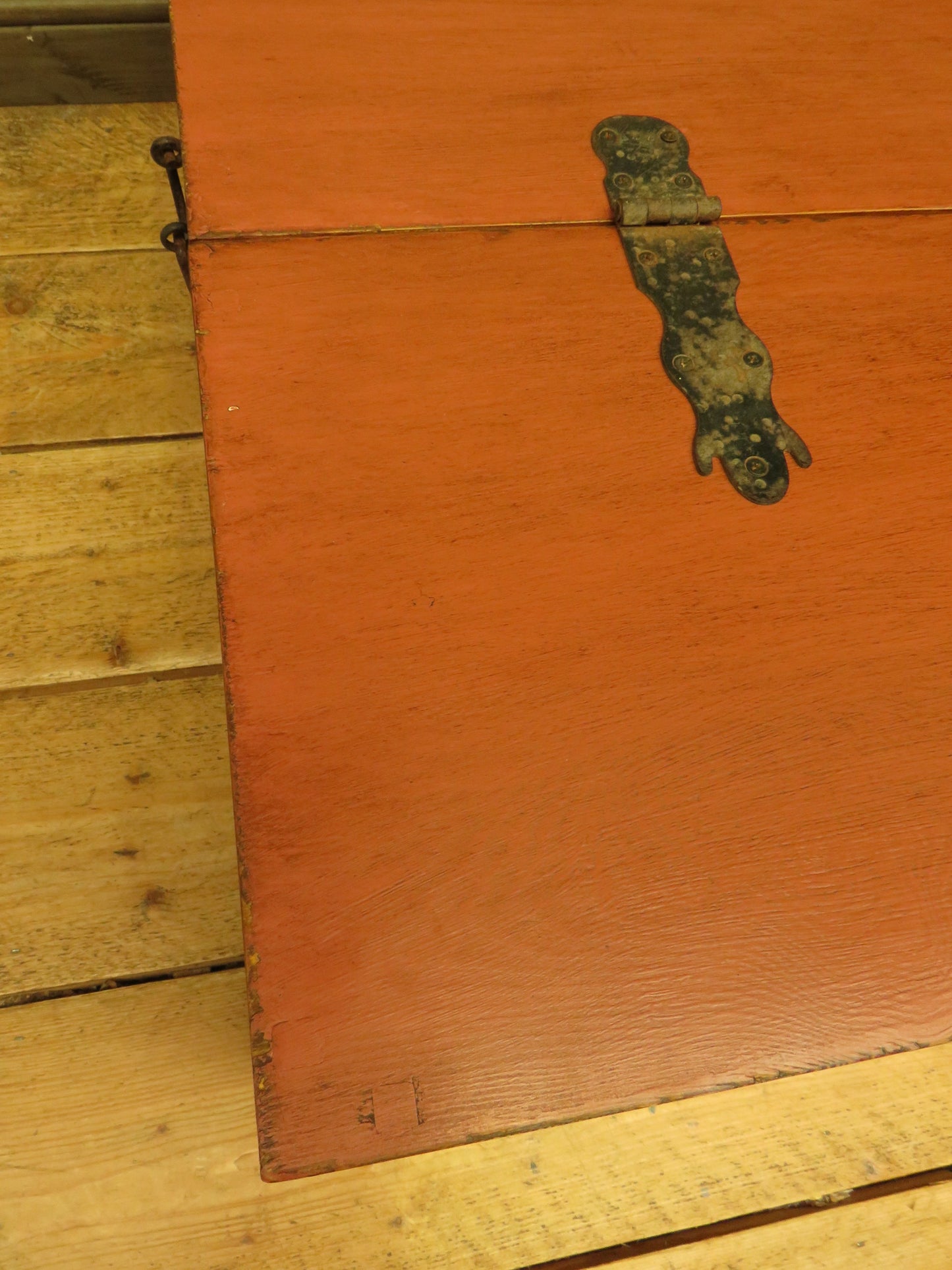 Bohemian Painted Storage Coffee Table Chest