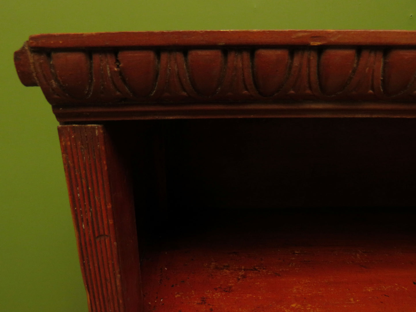 Rustic Red Pine Shelf Unit