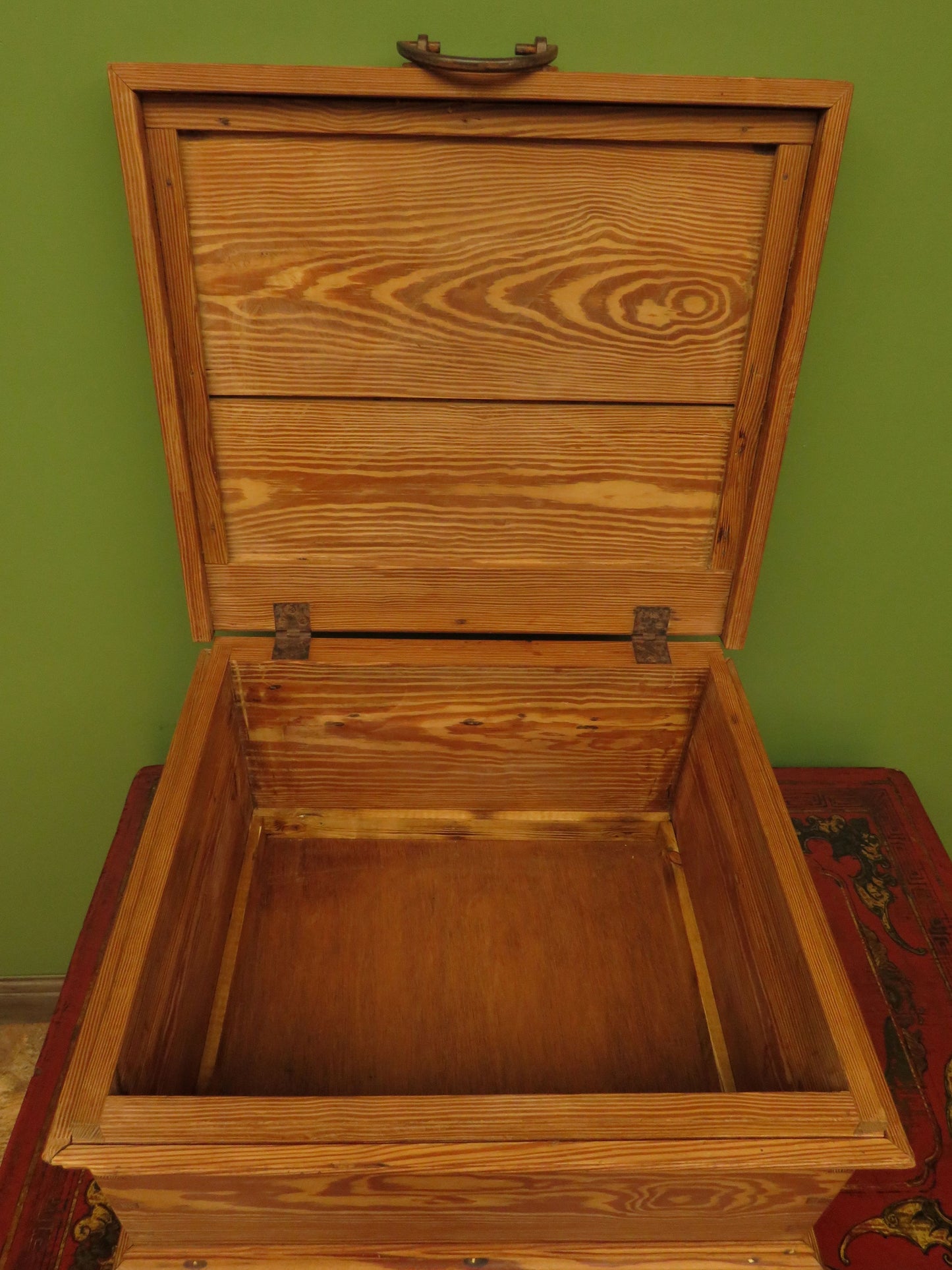 Pitch Pine storage Box
