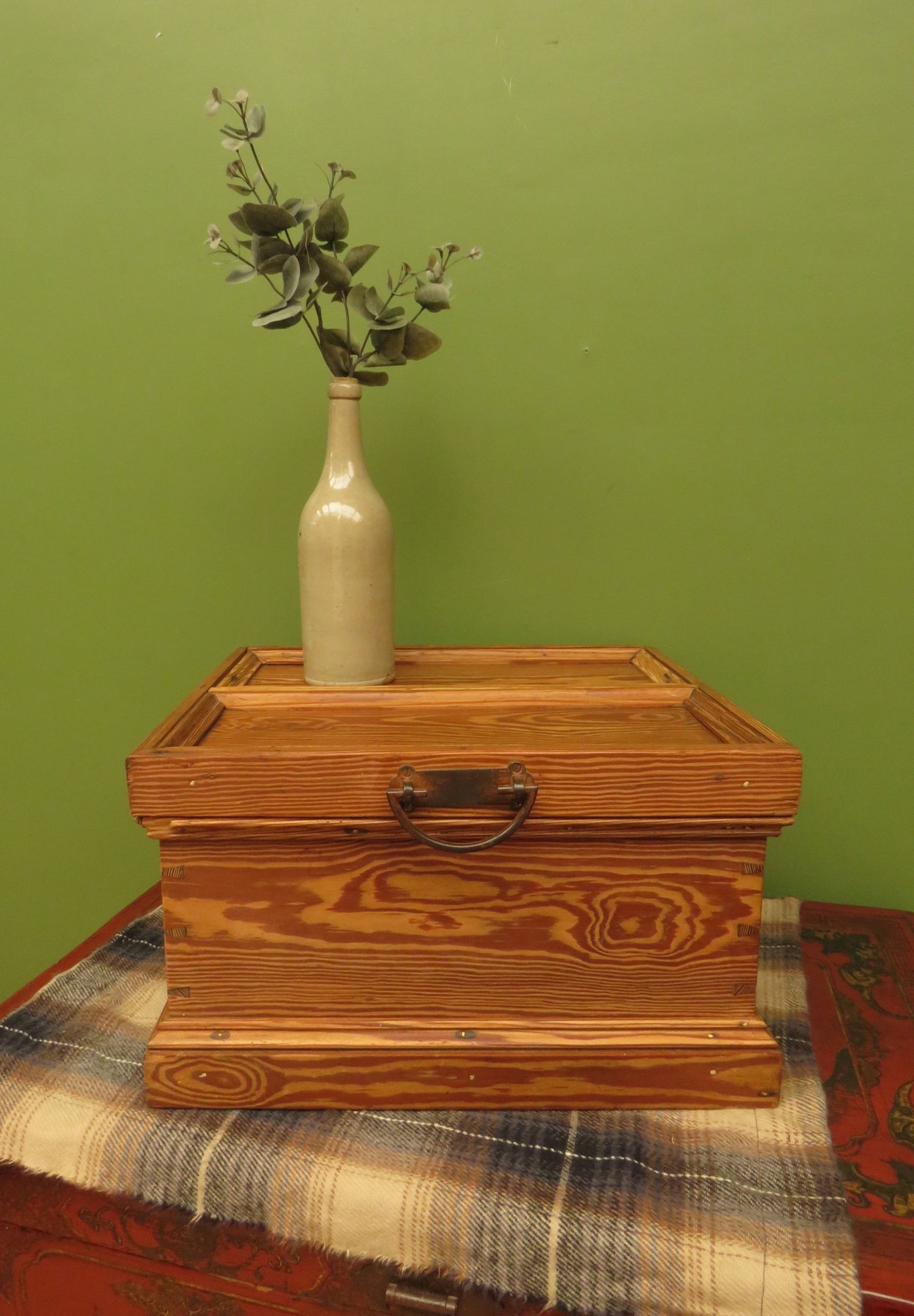 Pitch Pine storage Box