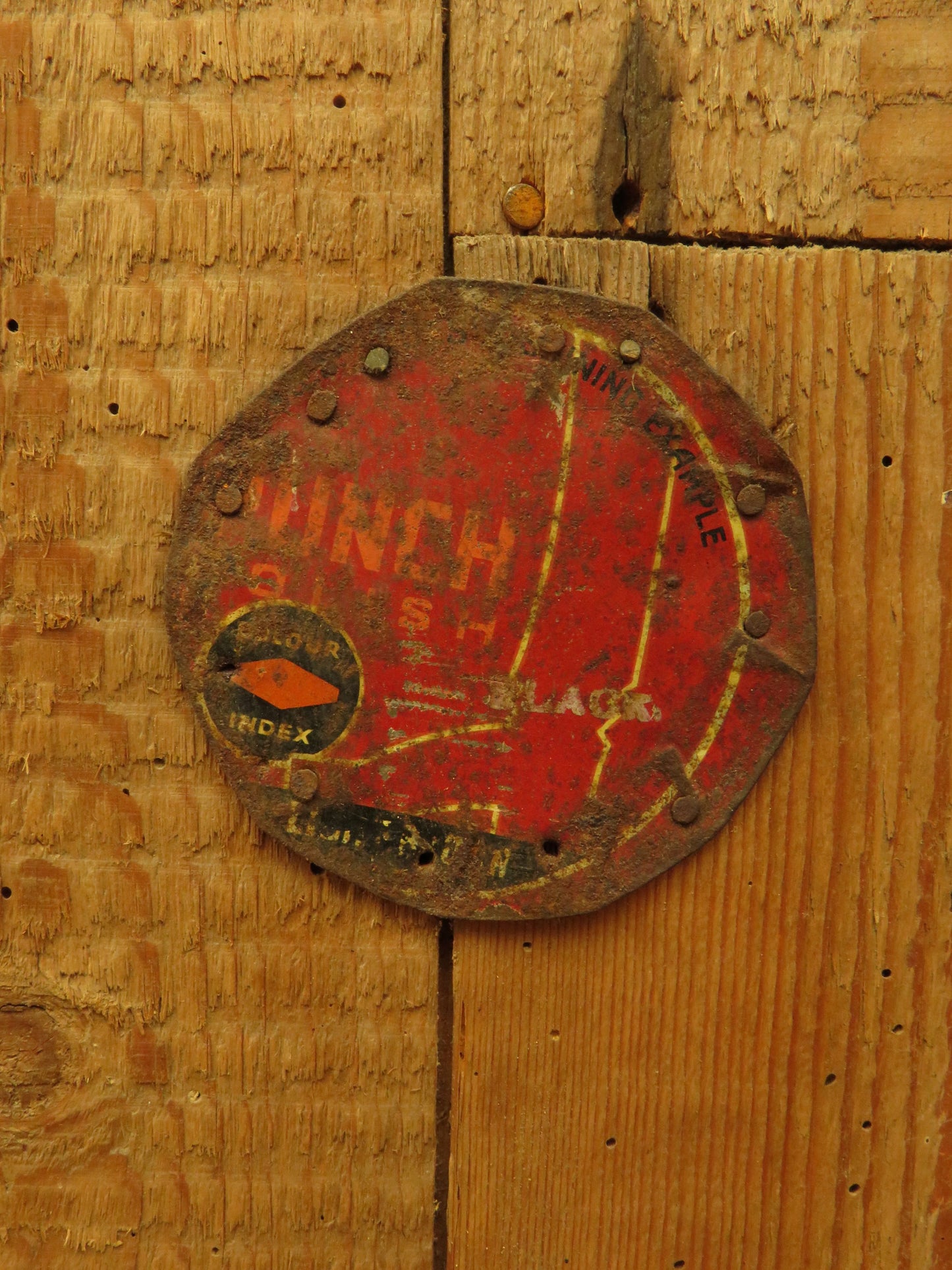 Old Pine Kitchen Dresser with Chippy Paint Finish