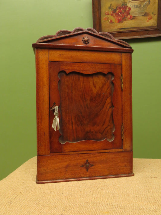 Small Antique European Key or Jewellery cabinet