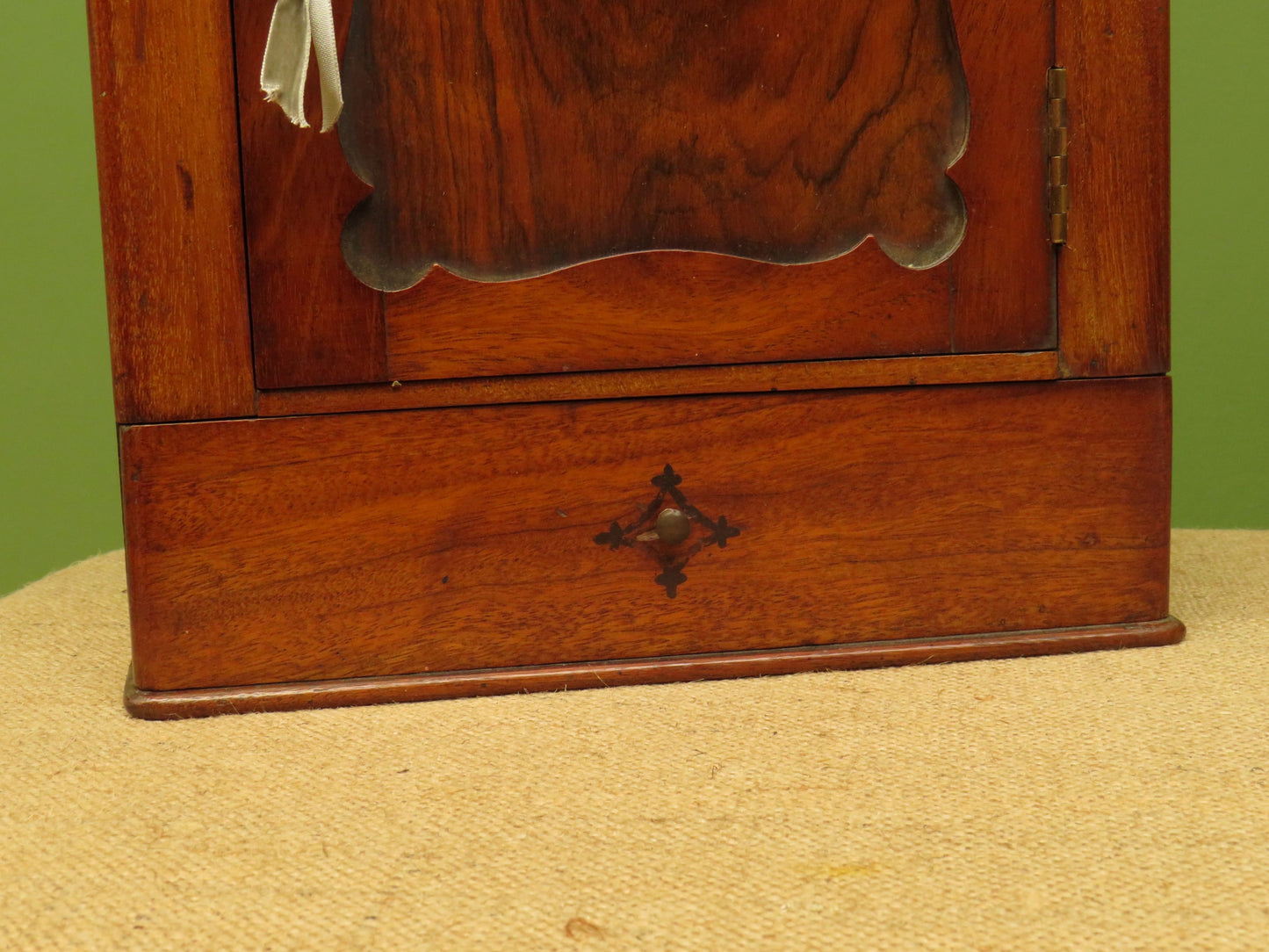 Small Antique European Key or Jewellery cabinet