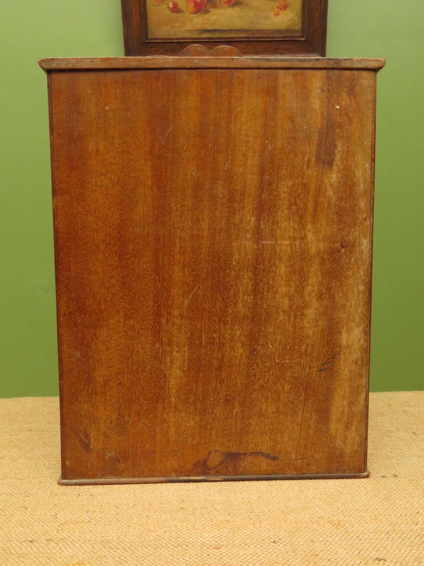 Small Antique European Key or Jewellery cabinet