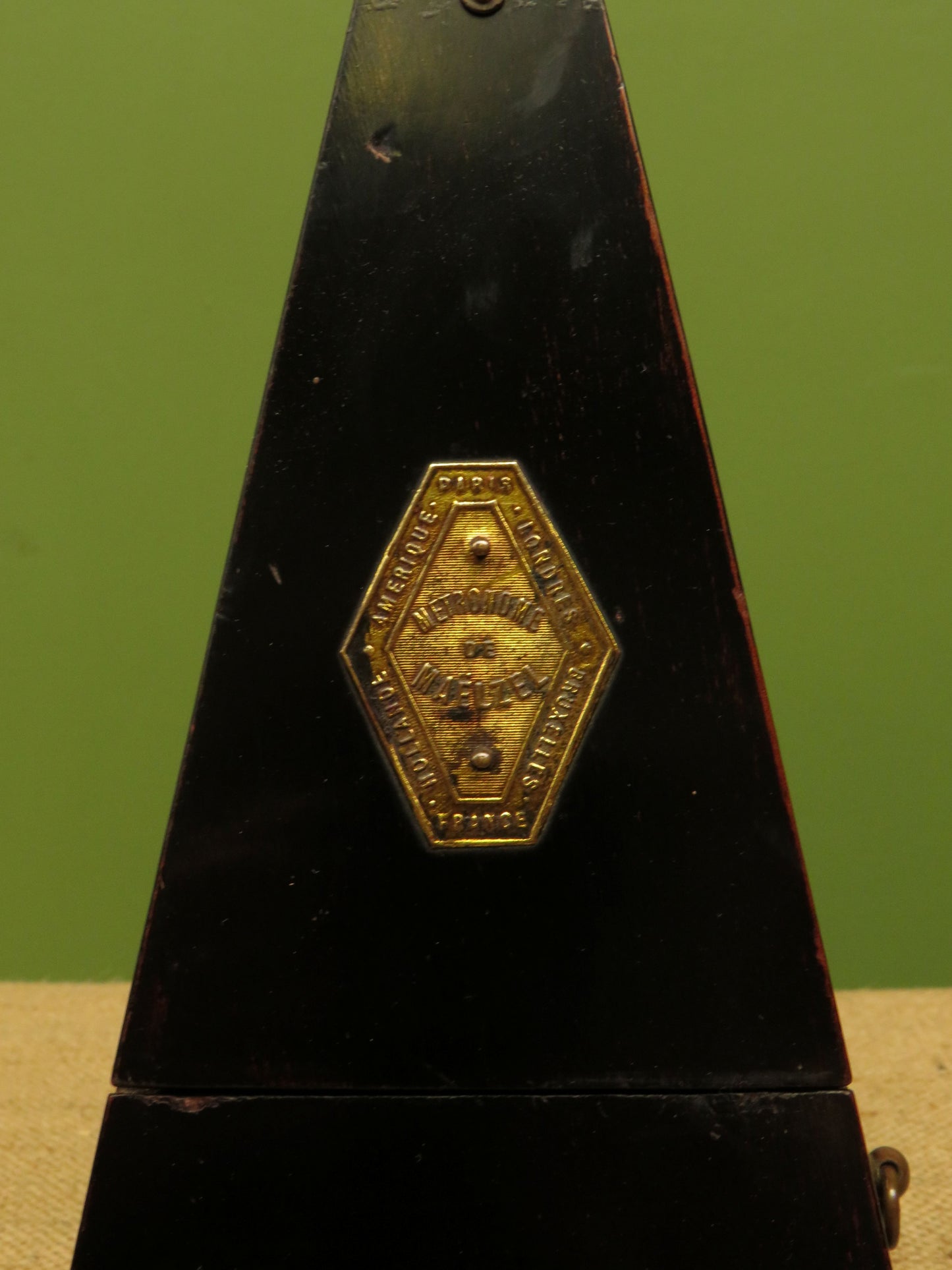 Antique Maelzel French Metronome with Ebonised Finish