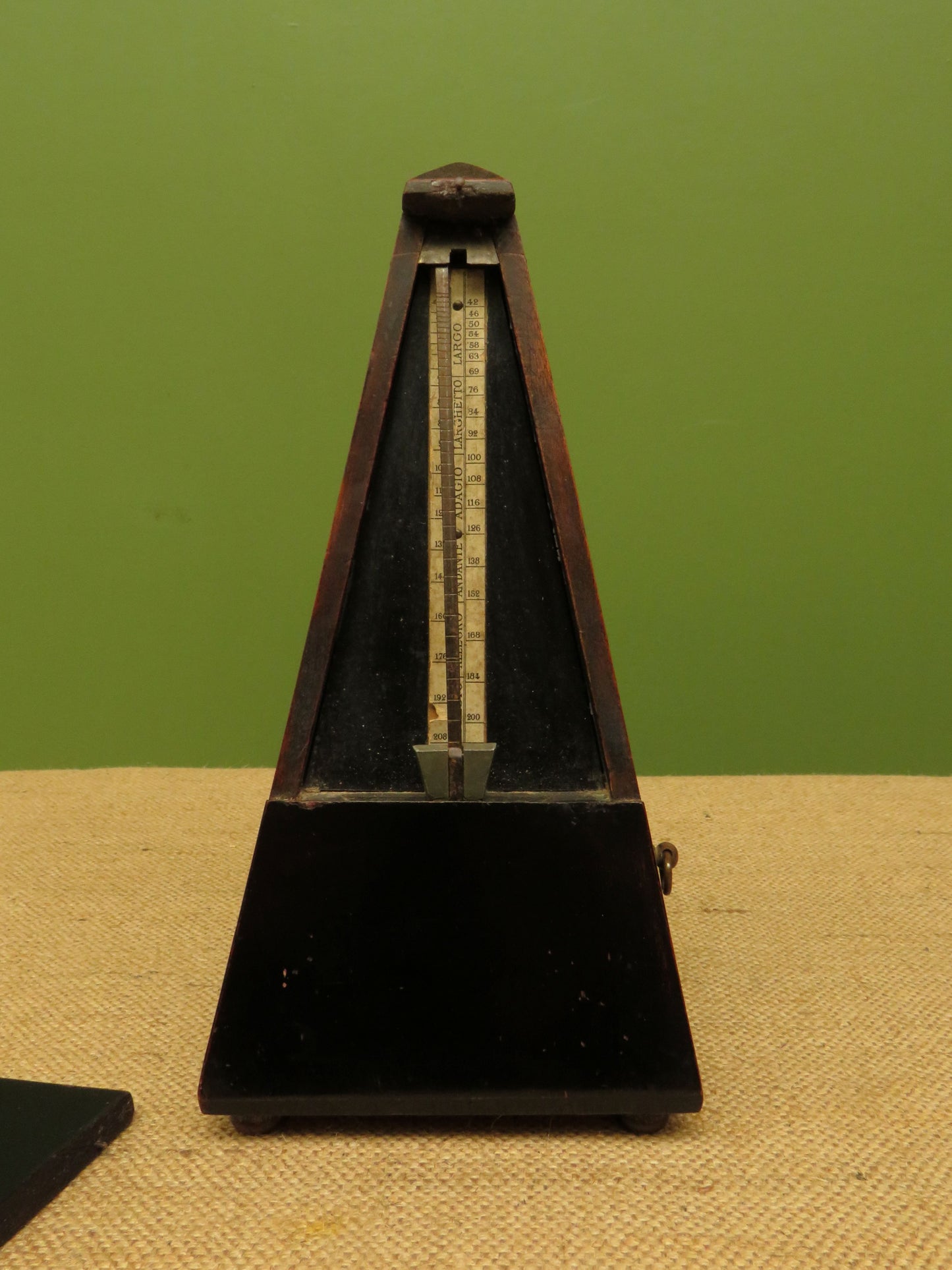 Antique Maelzel French Metronome with Ebonised Finish