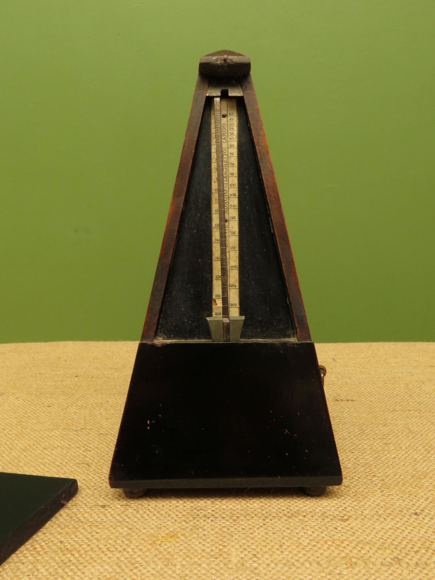 Antique Maelzel French Metronome with Ebonised Finish